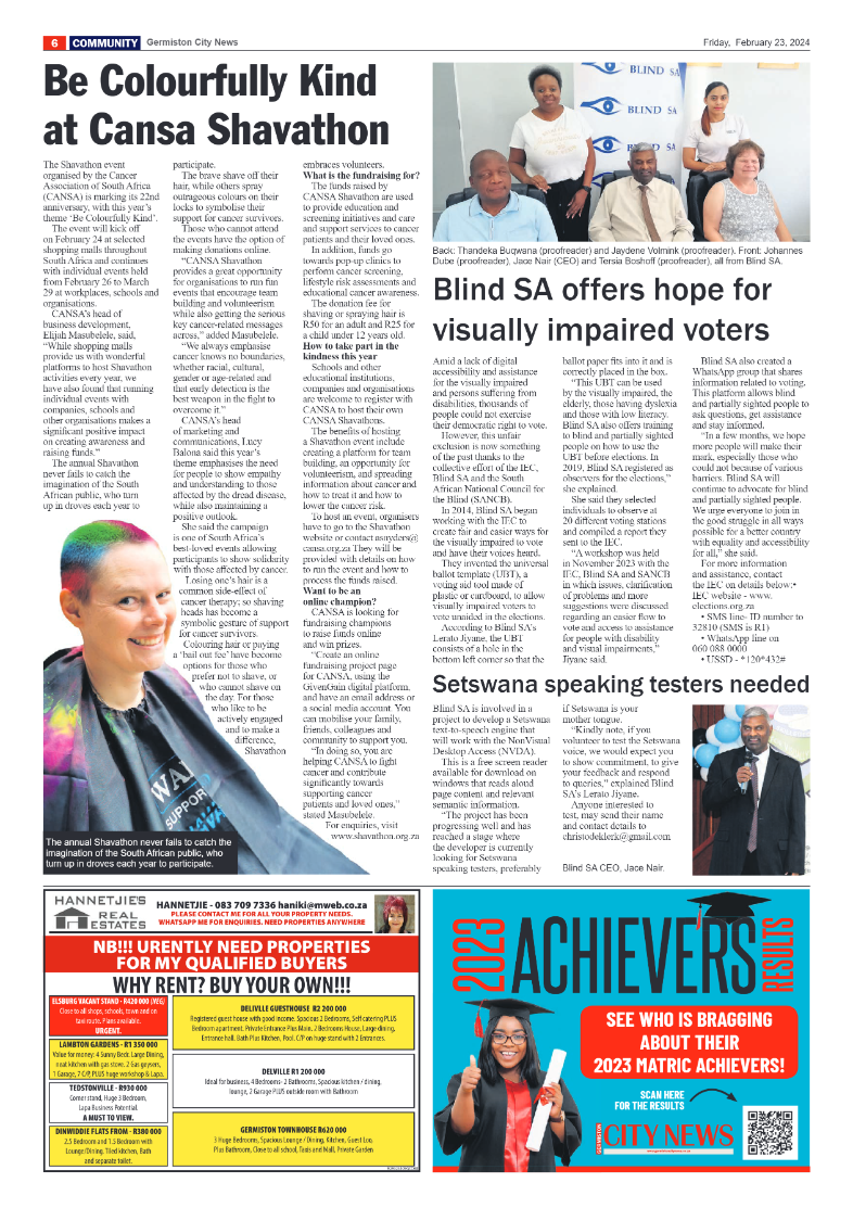 Germiston City News 23 February 2024 page 6