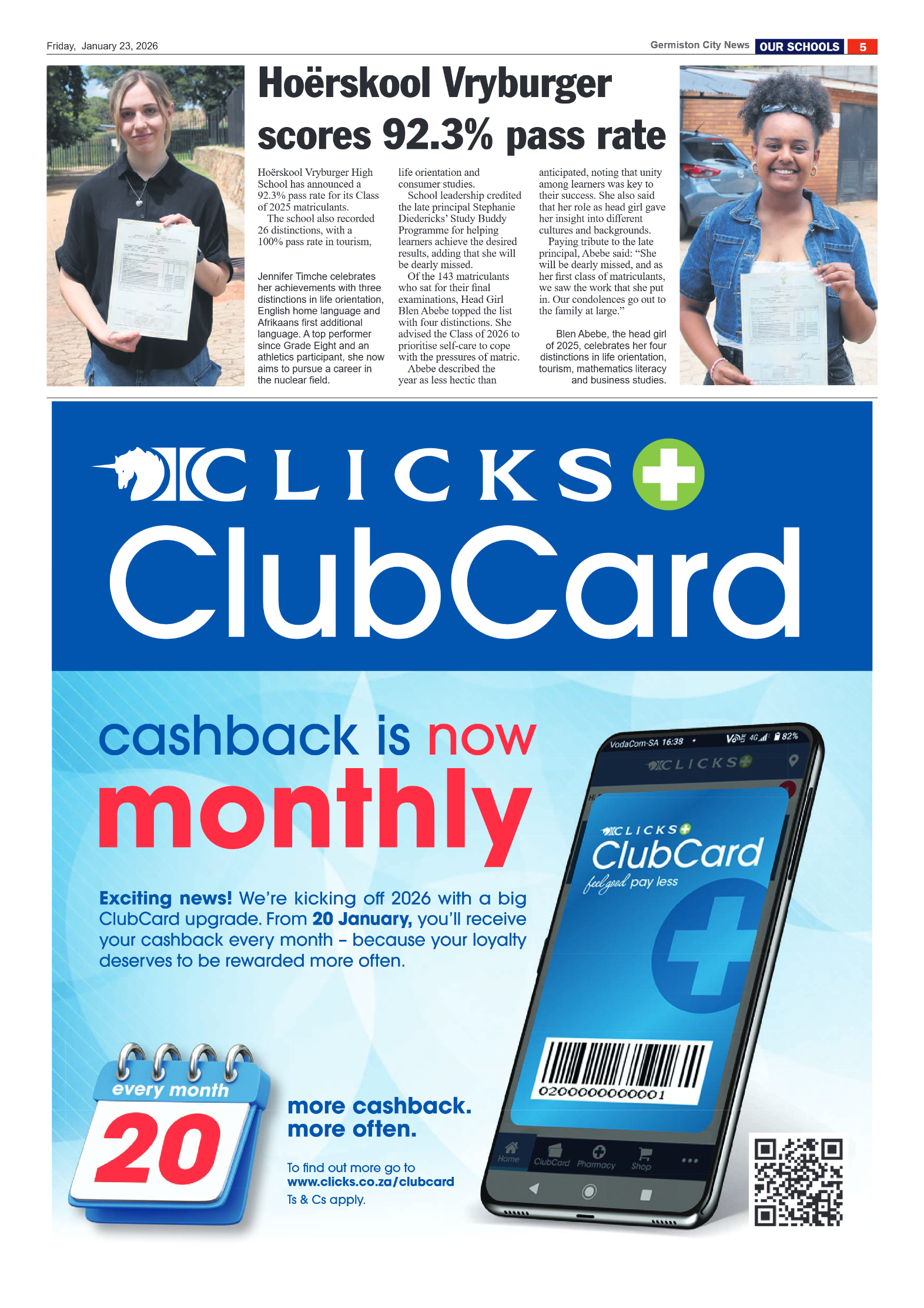 Germiston City News 23 January 2026 page 5