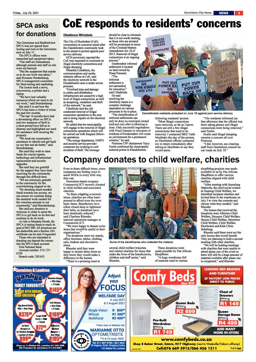 Germiston City News 23 July 2021 page 3