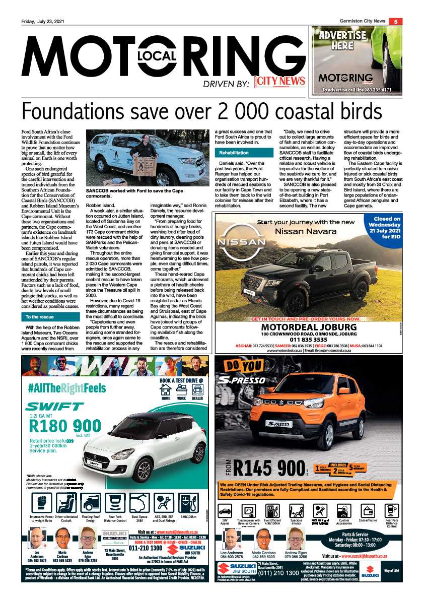 Germiston City News 23 July 2021 page 5