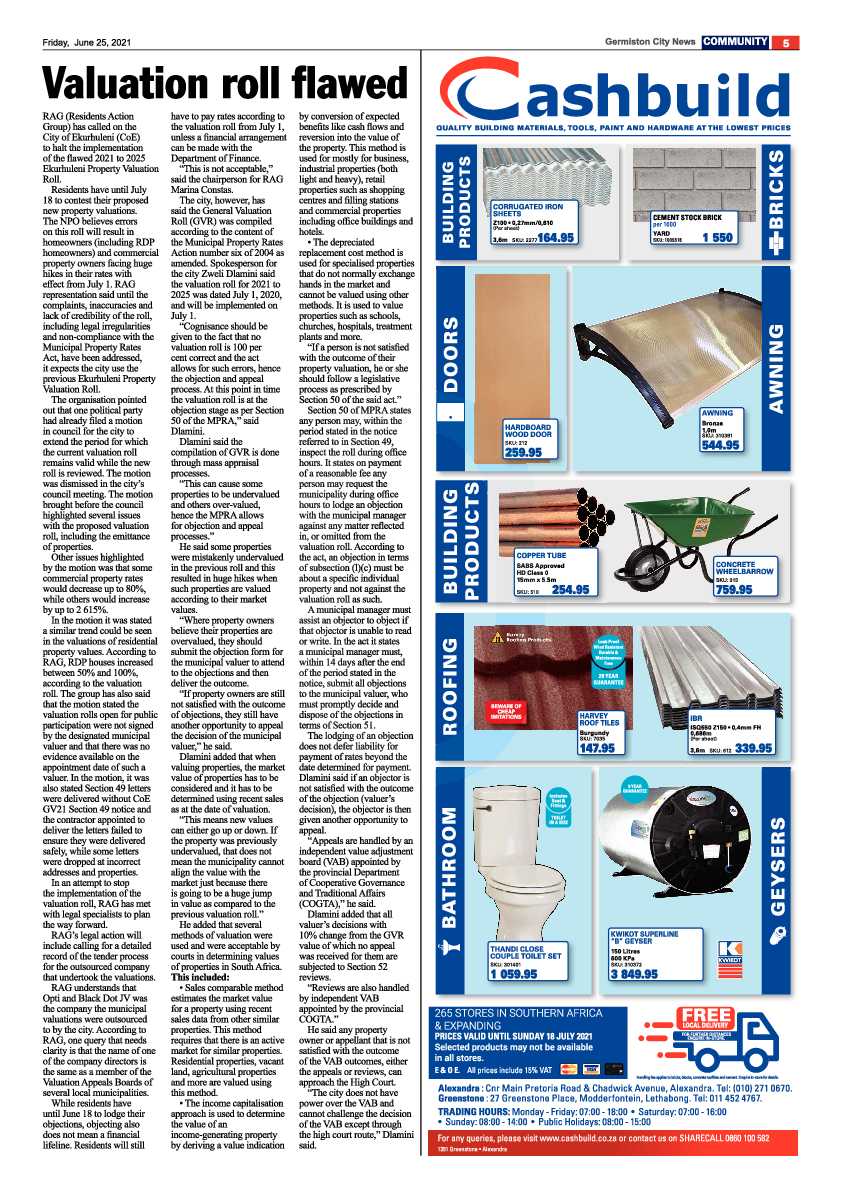 Germiston City News 25 June 2021 page 5