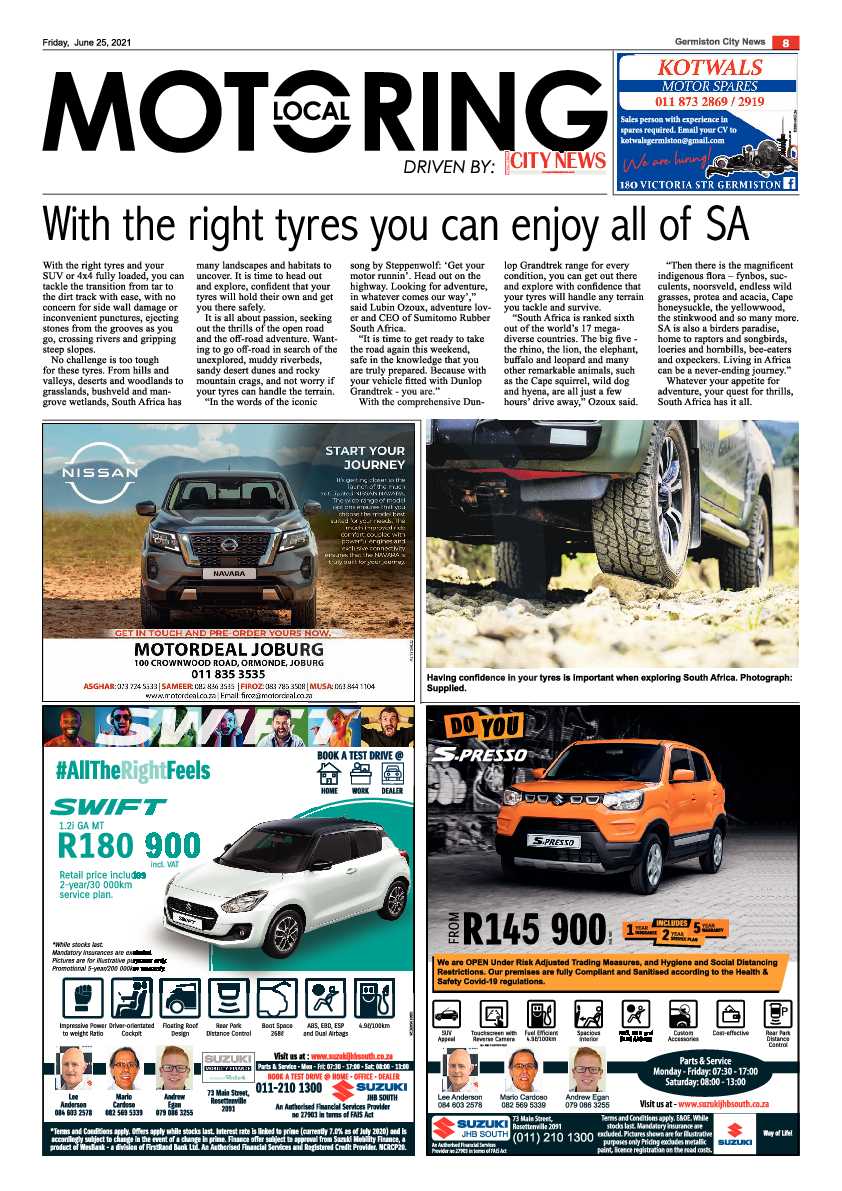 Germiston City News 25 June 2021 page 8