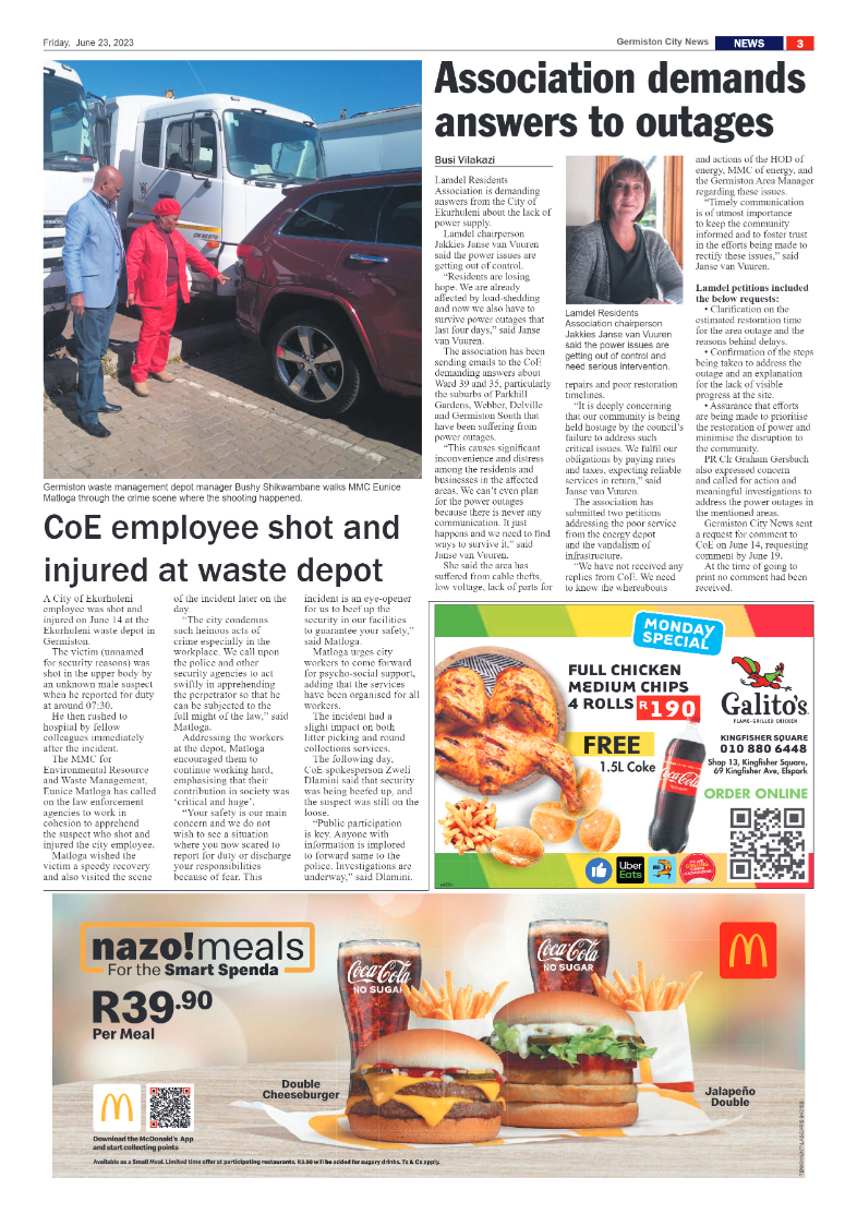 Germiston City News 23 June 2023 page 3