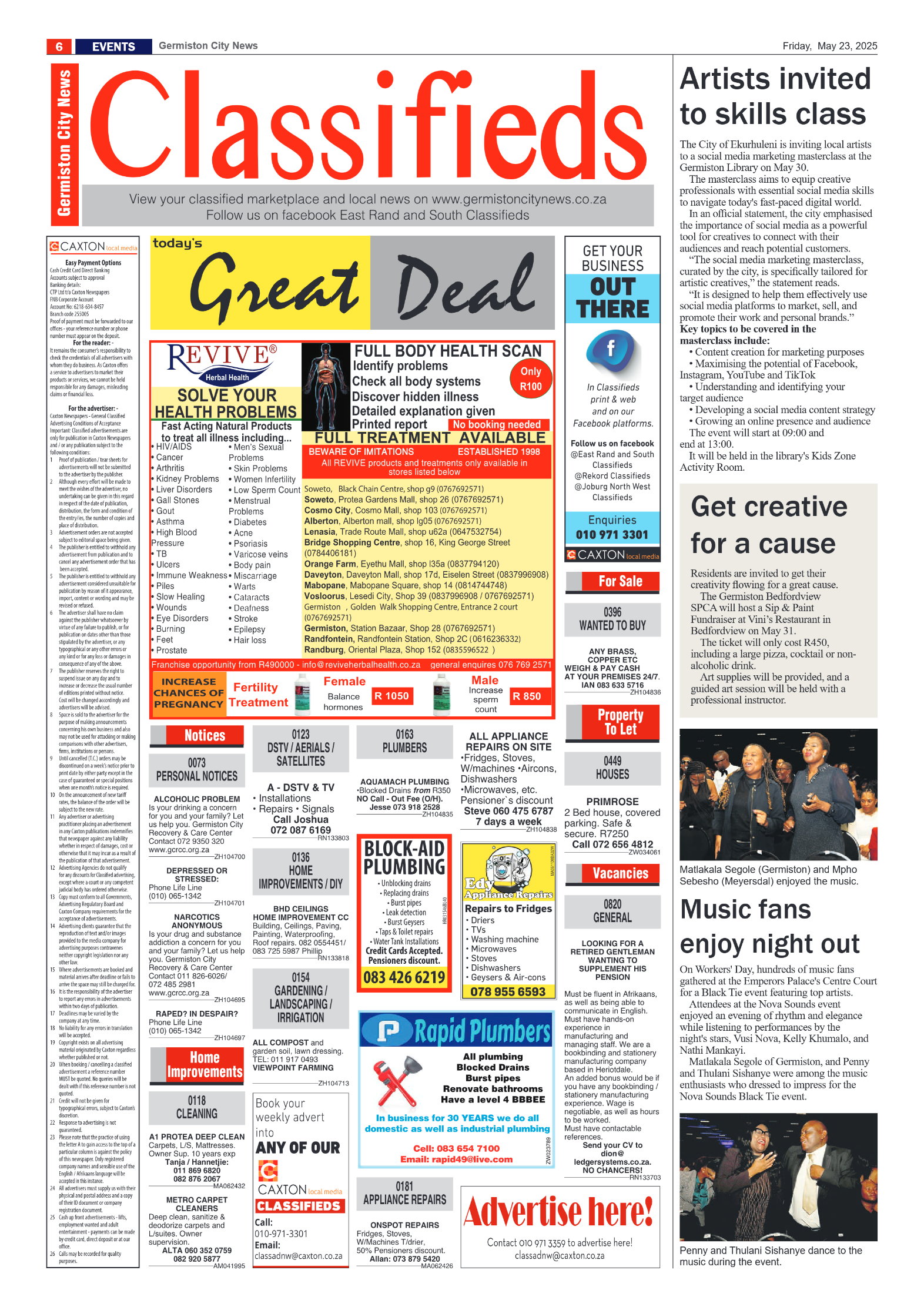 Germiston City News 23 May 2025 page 6