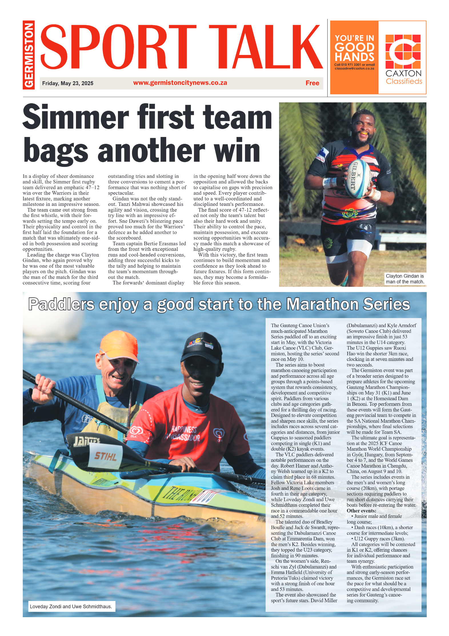 Germiston City News 23 May 2025 page 8