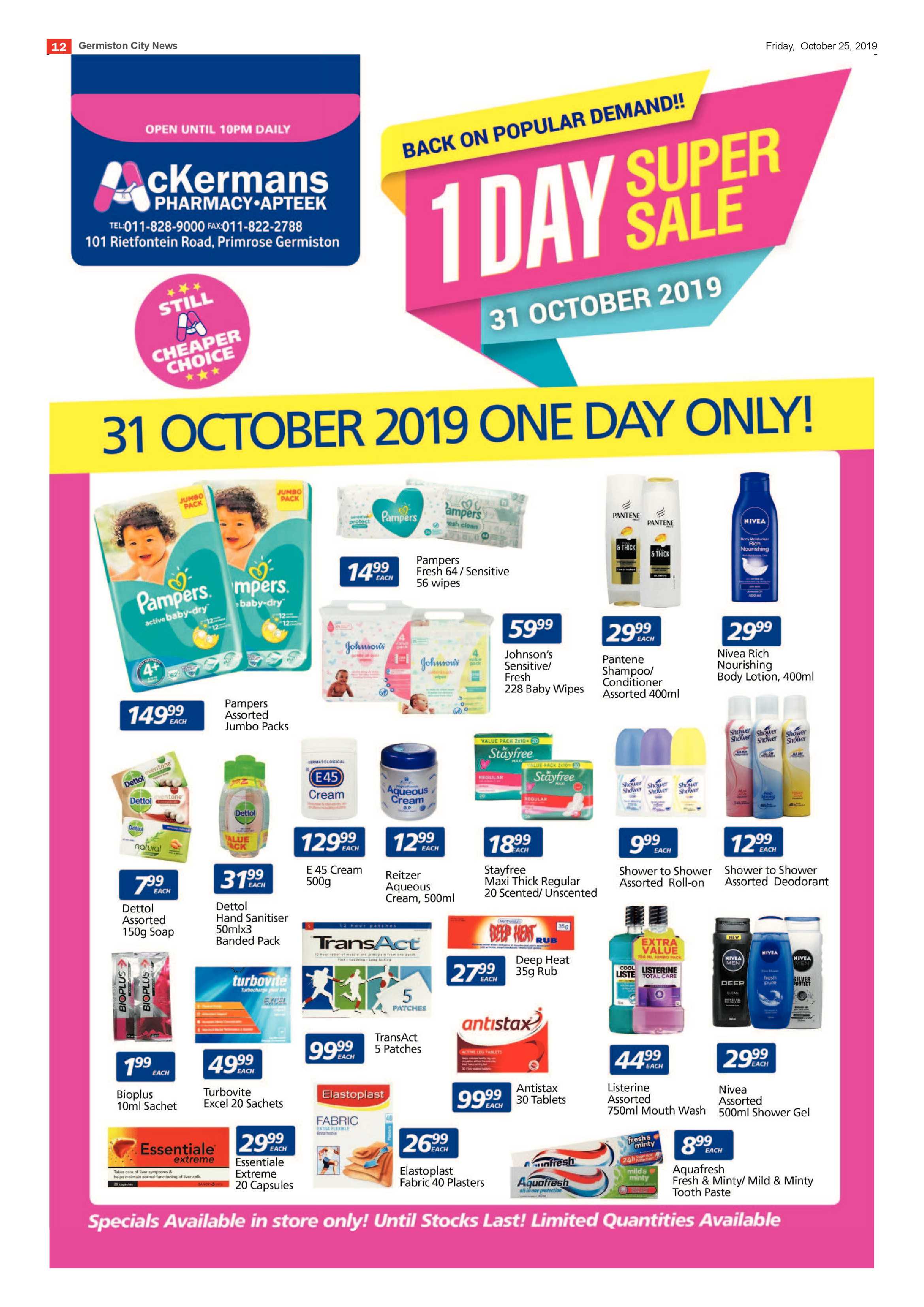 Germiston City News 23 October 2019 page 12