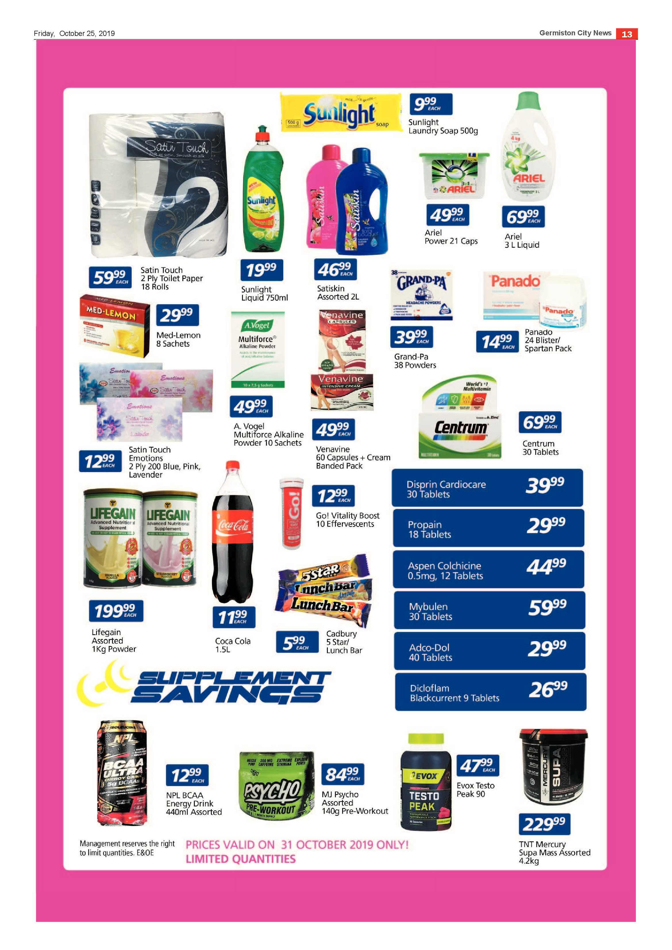 Germiston City News 23 October 2019 page 13