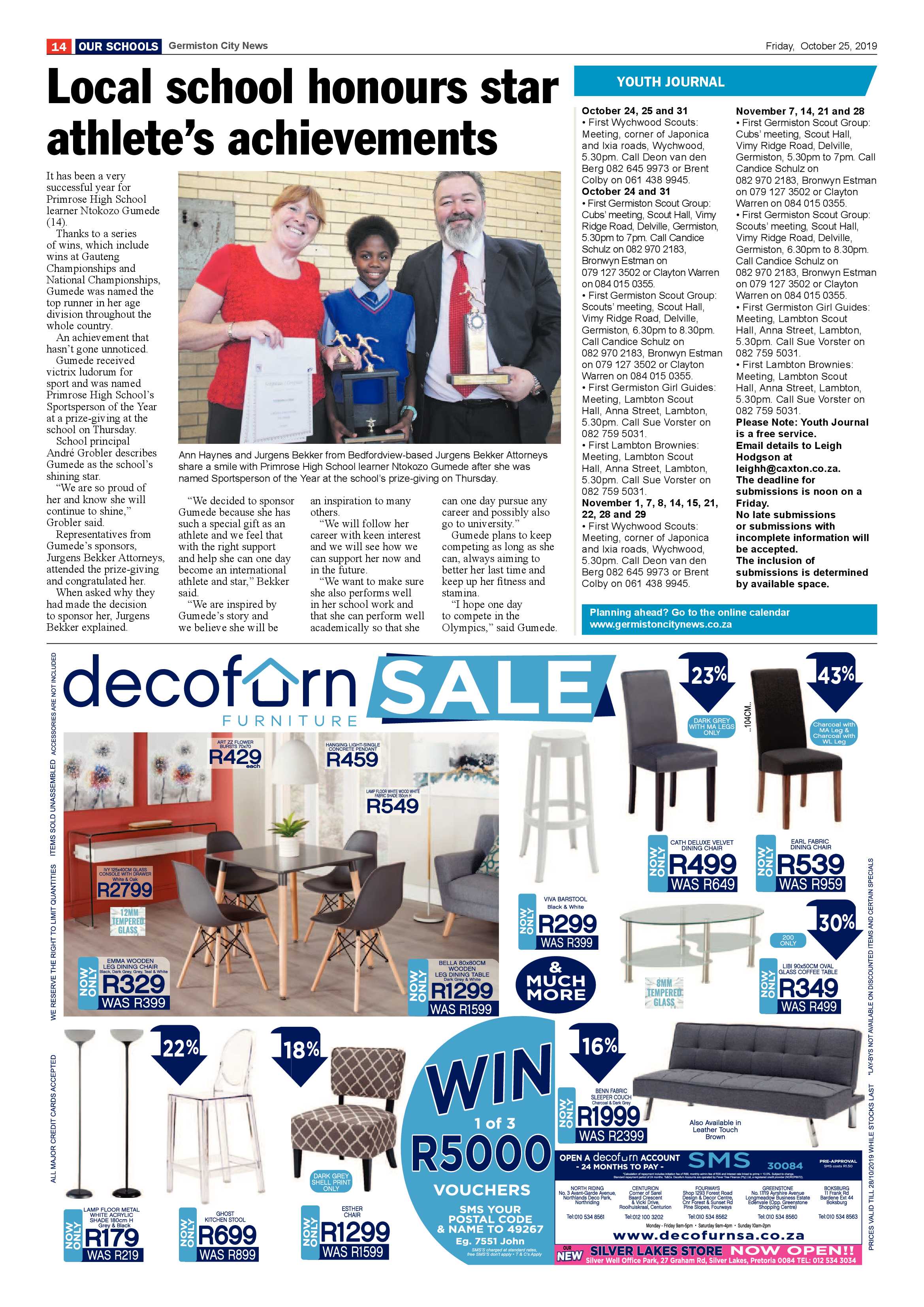 Germiston City News 23 October 2019 page 14