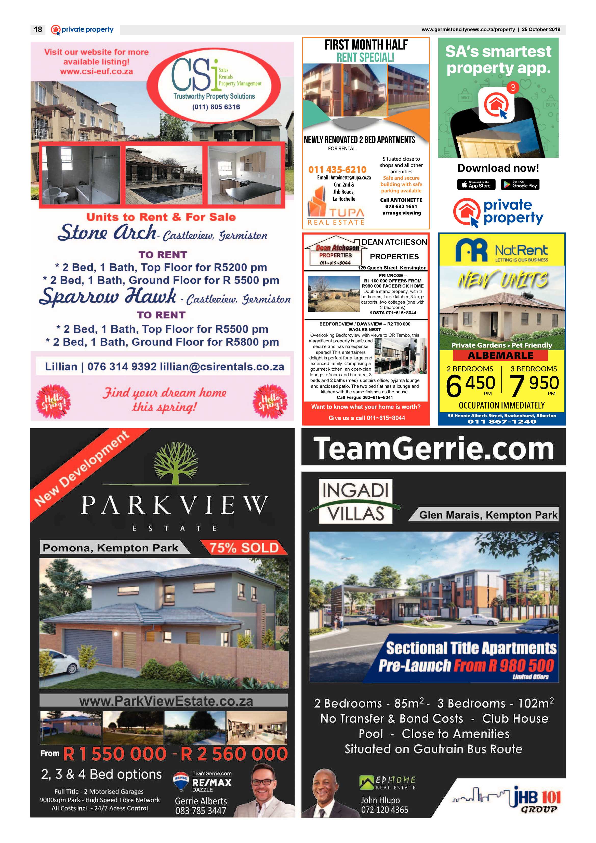 Germiston City News 23 October 2019 page 18