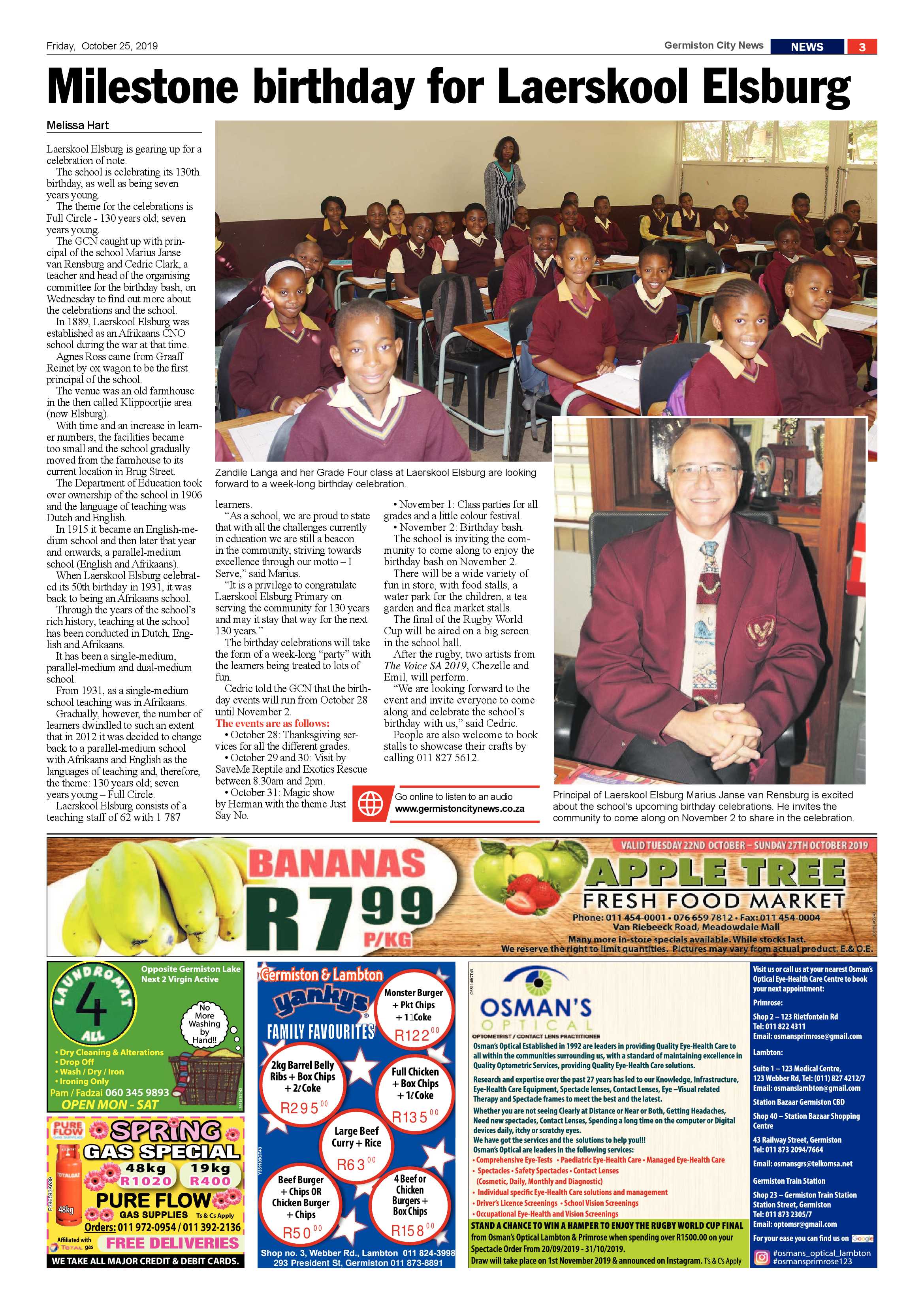Germiston City News 23 October 2019 page 3