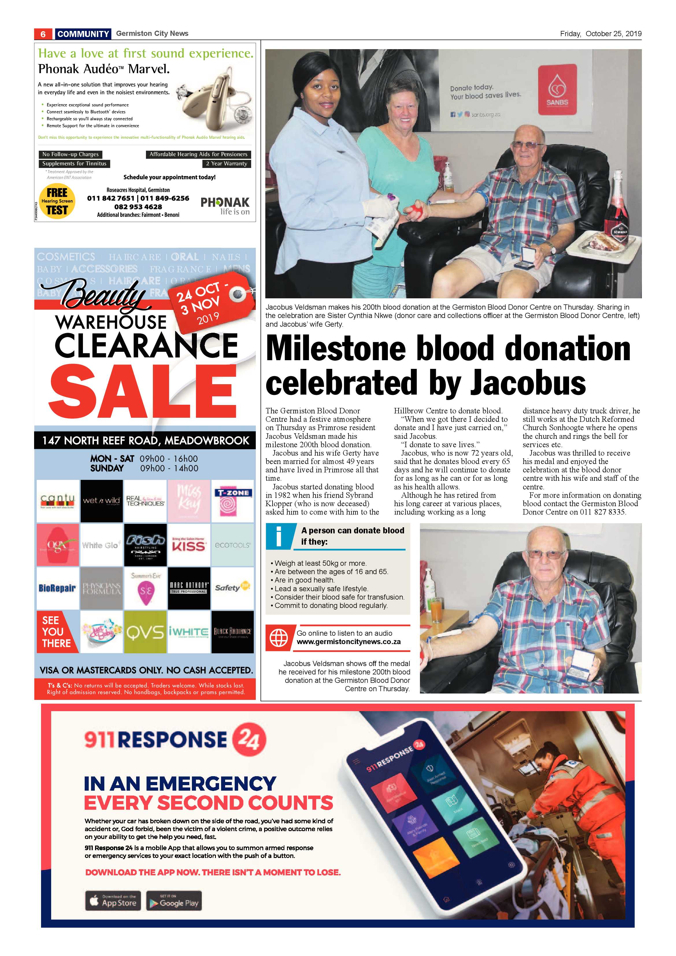 Germiston City News 23 October 2019 page 6