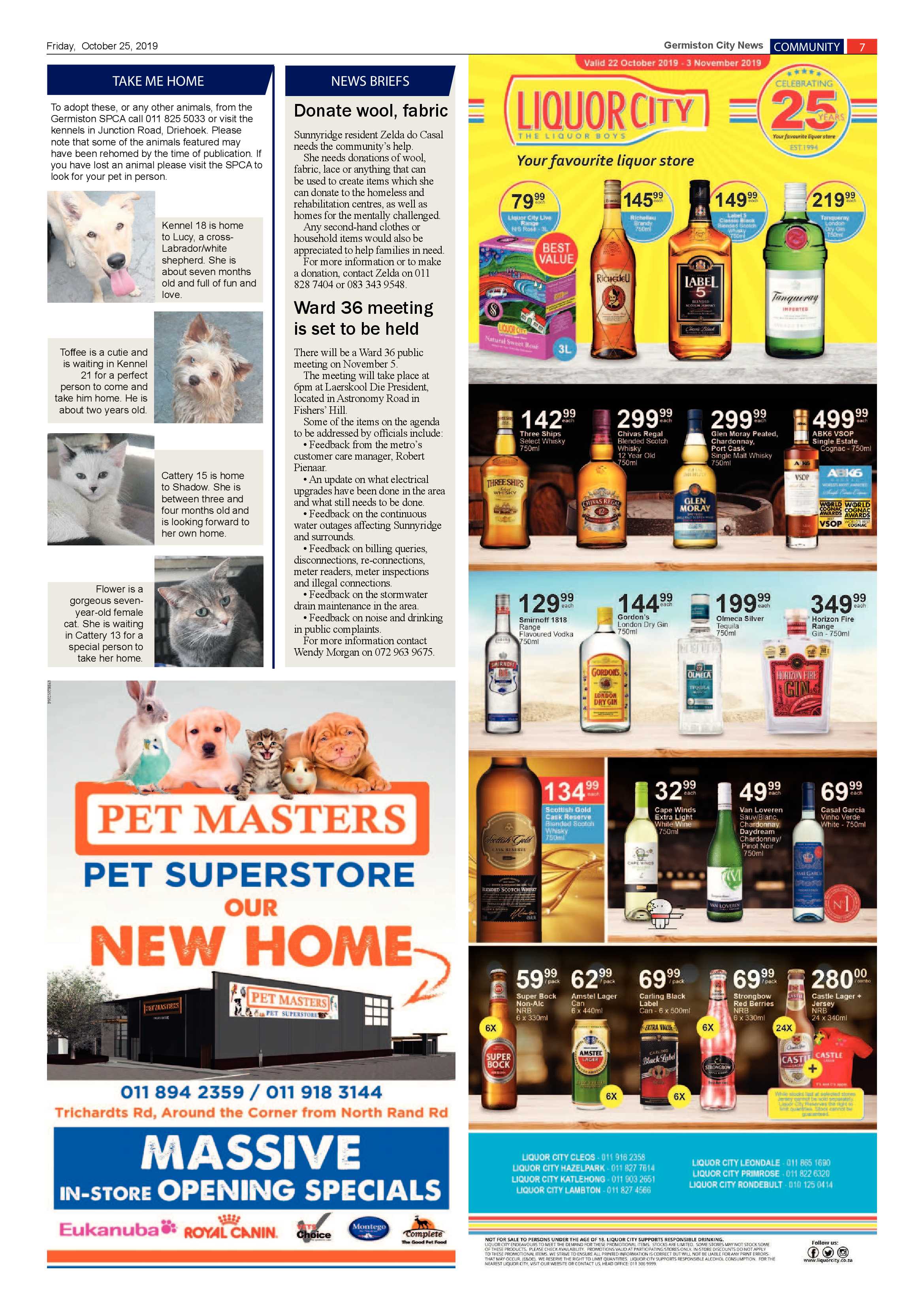Germiston City News 23 October 2019 page 7