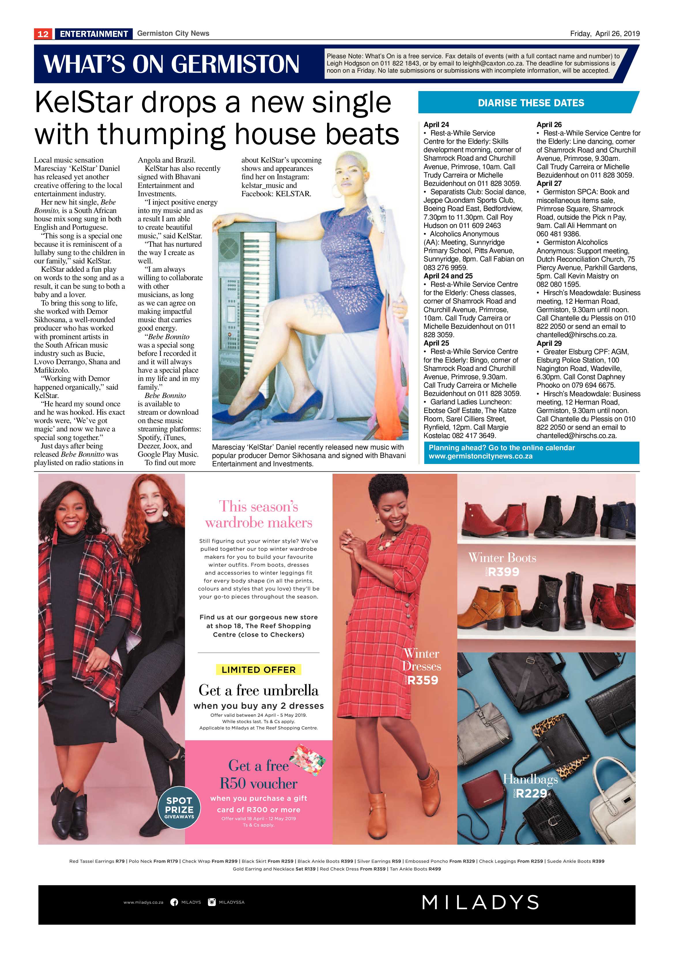 Germiston City News 24 April 2019 page 12