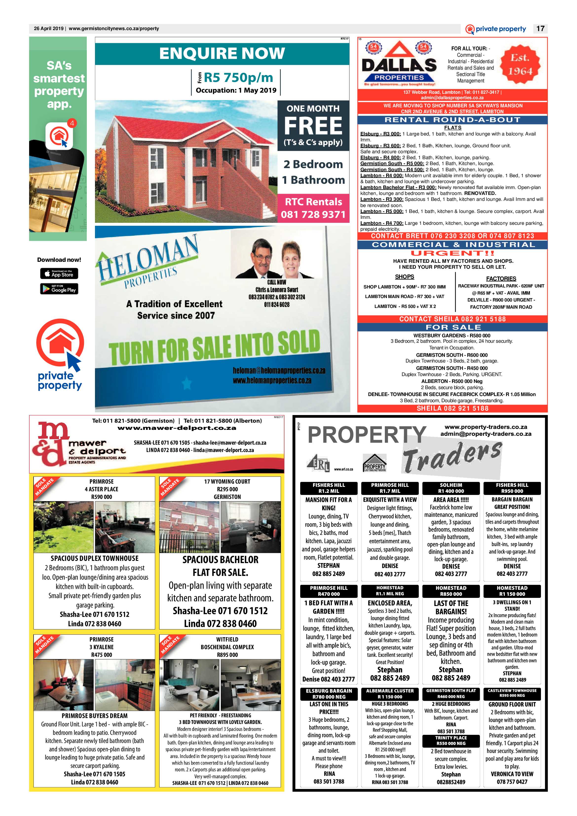 Germiston City News 24 April 2019 page 17