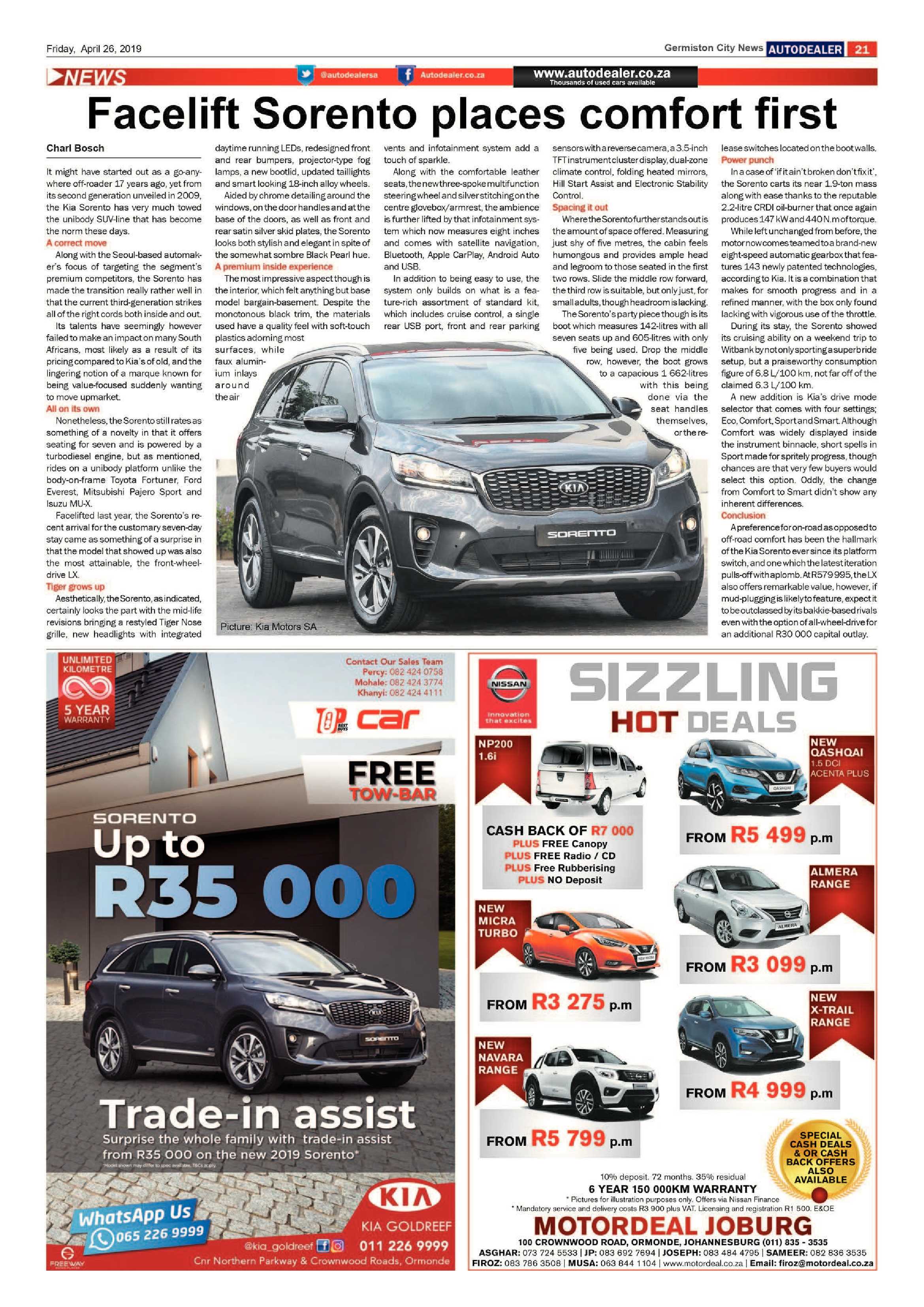 Germiston City News 24 April 2019 page 21