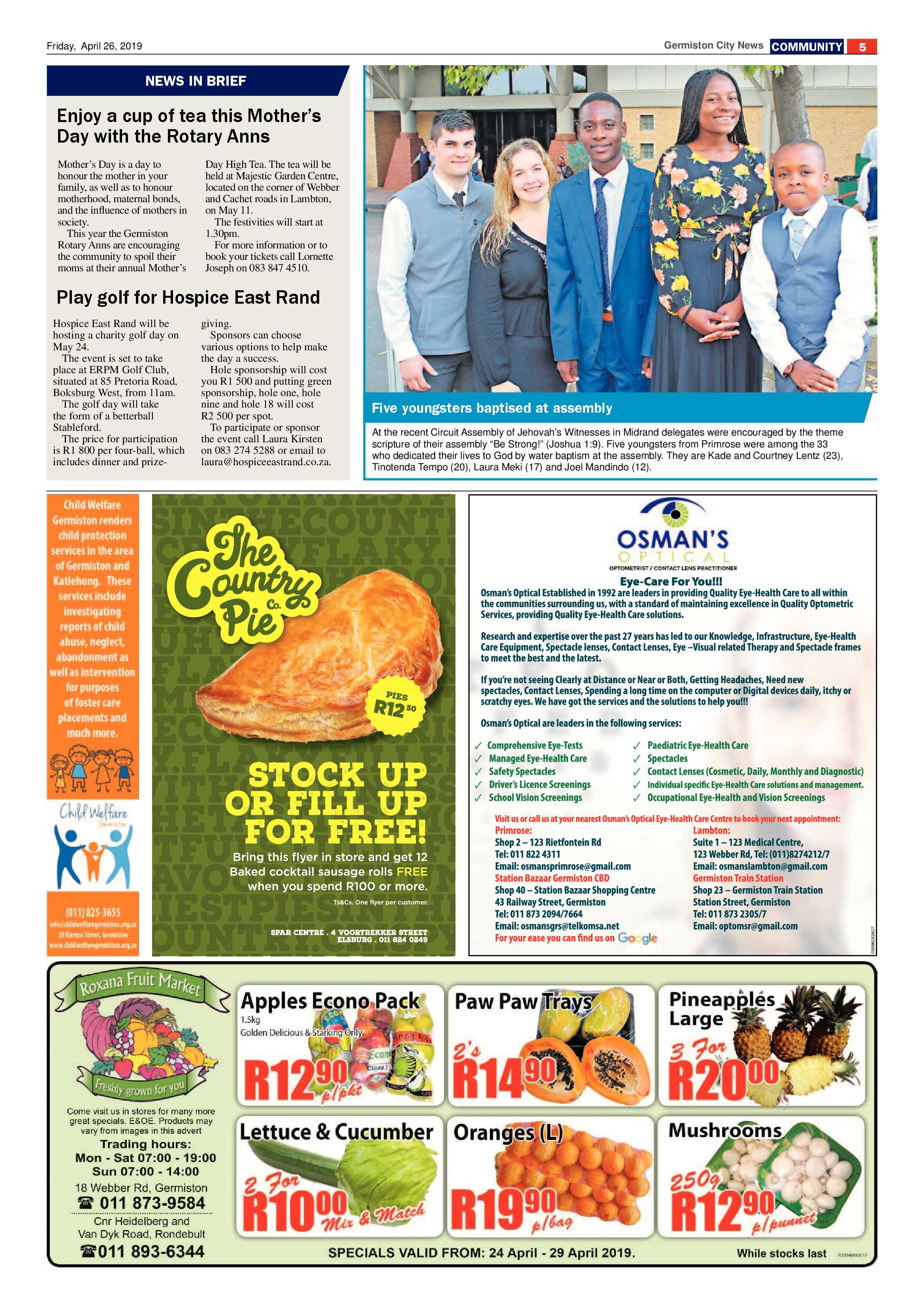 Germiston City News 24 April 2019 page 5