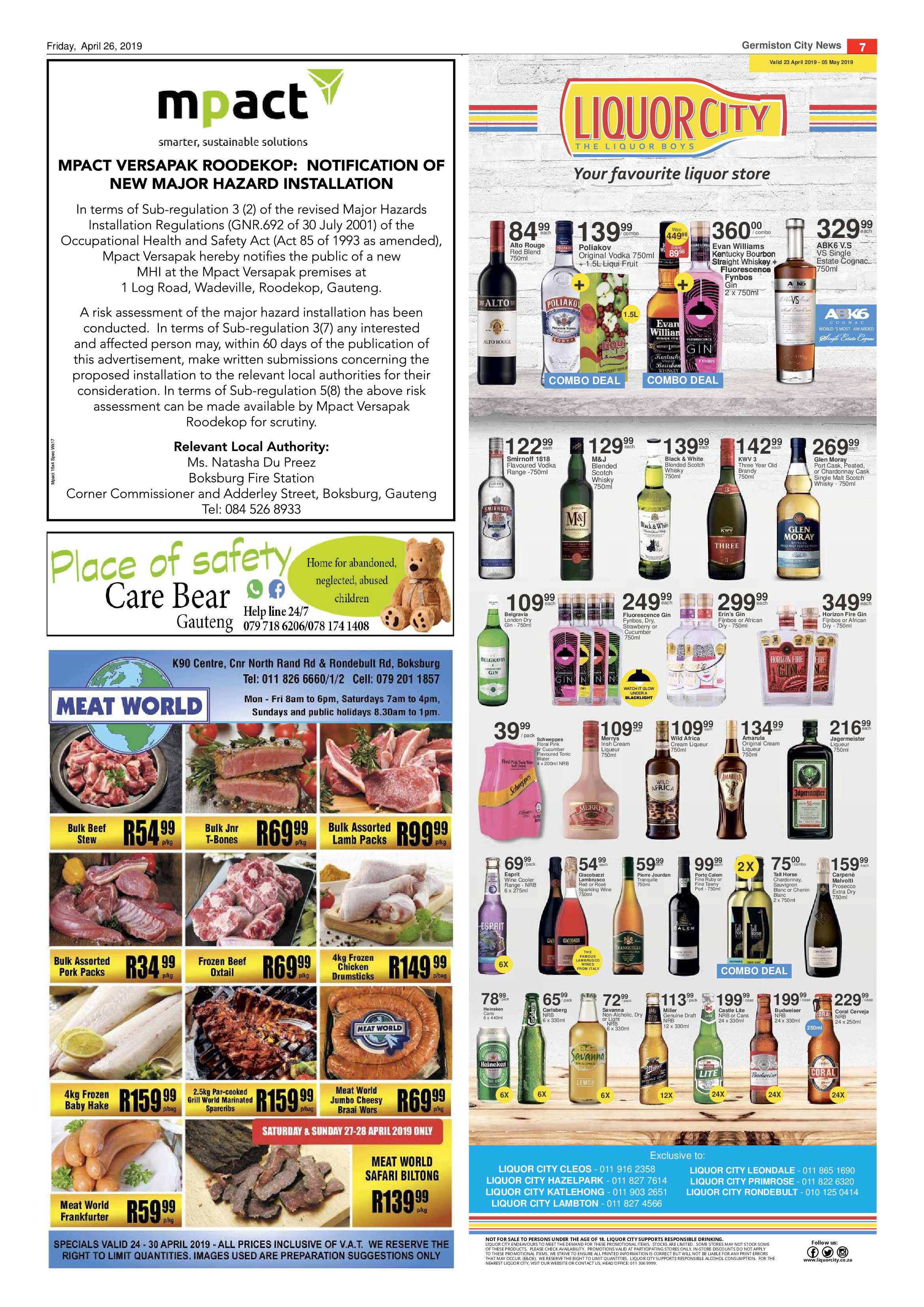 Germiston City News 24 April 2019 page 7