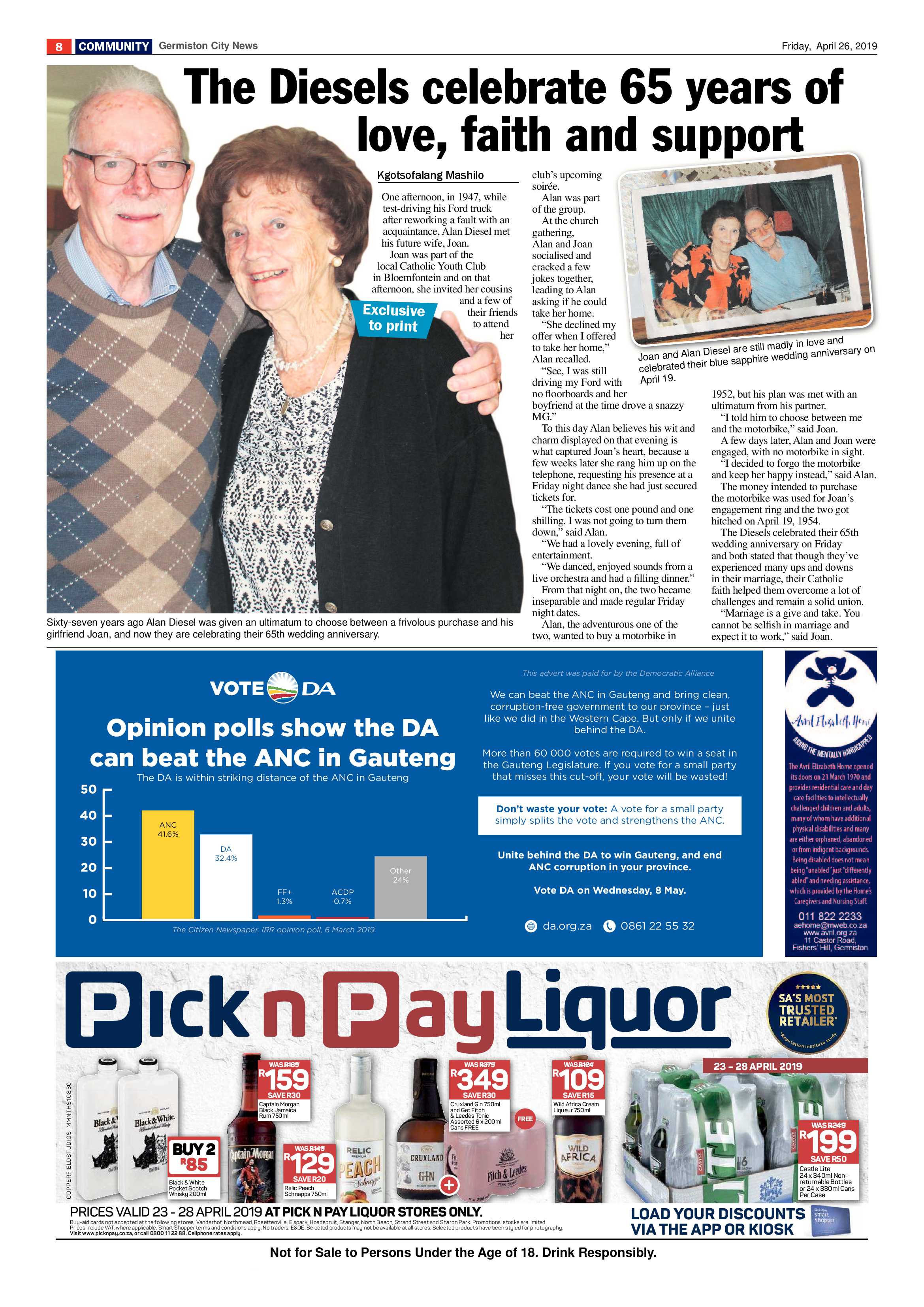 Germiston City News 24 April 2019 page 8