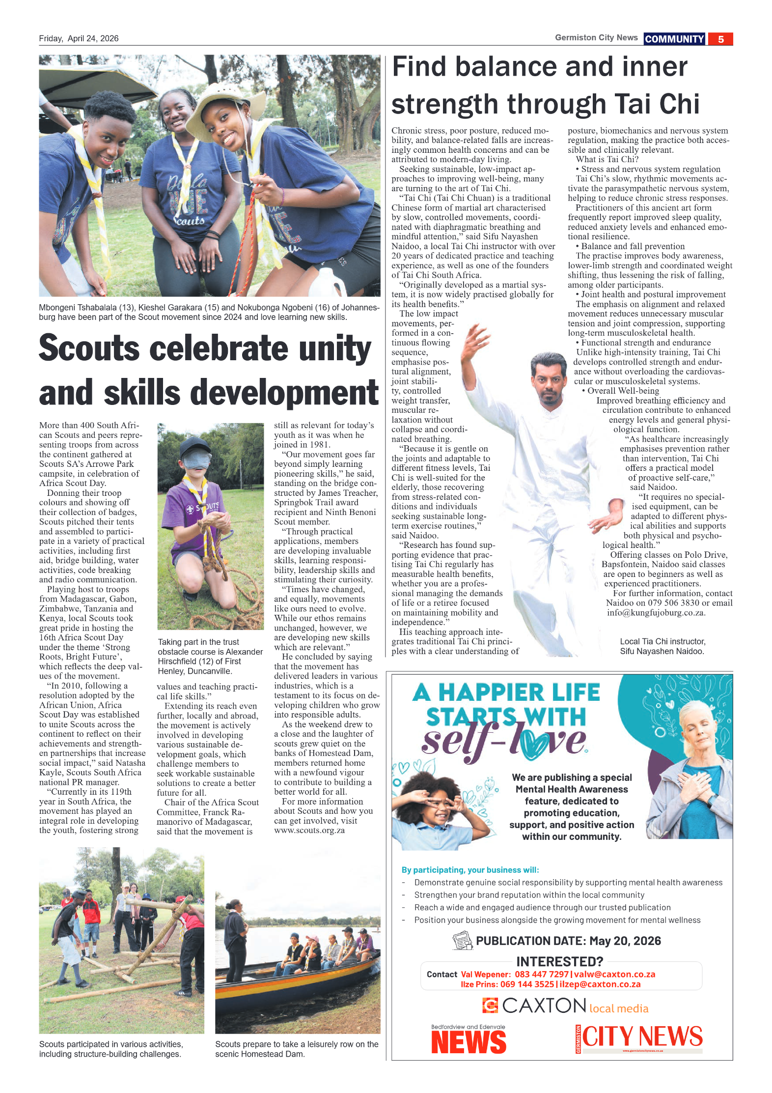 Germiston City News 24 April 2026 page 5