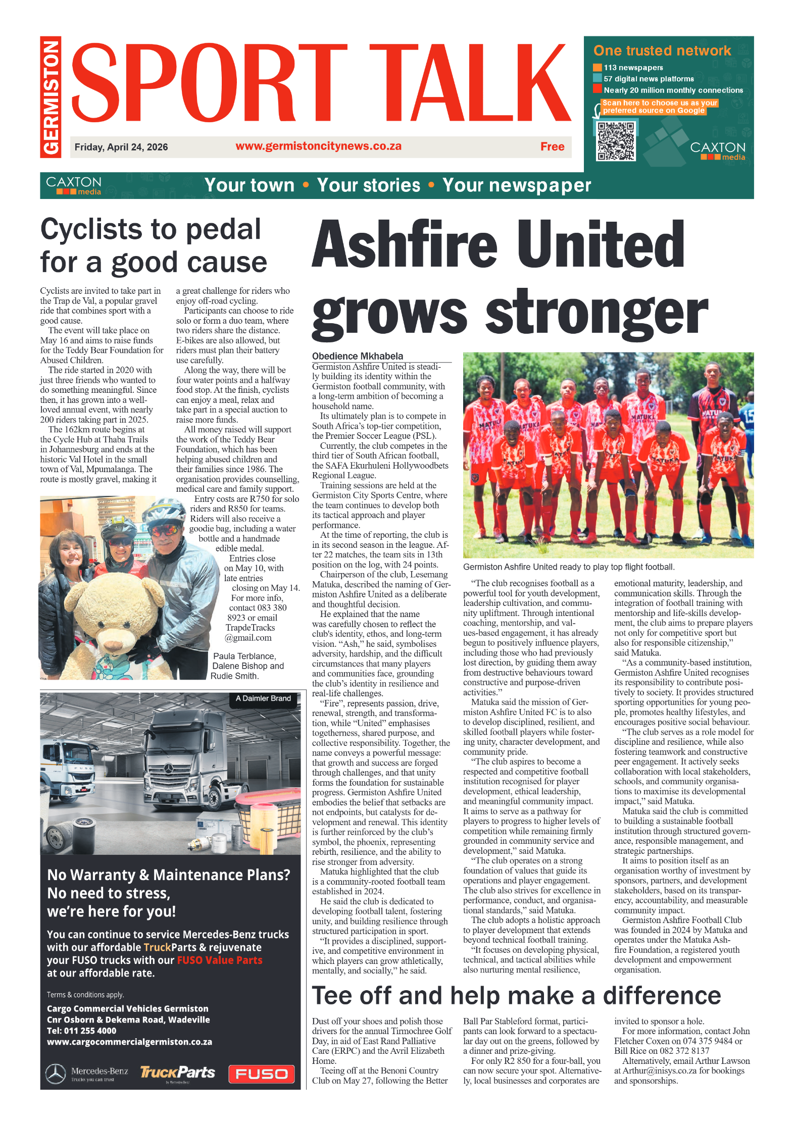 Germiston City News 24 April 2026 page 8
