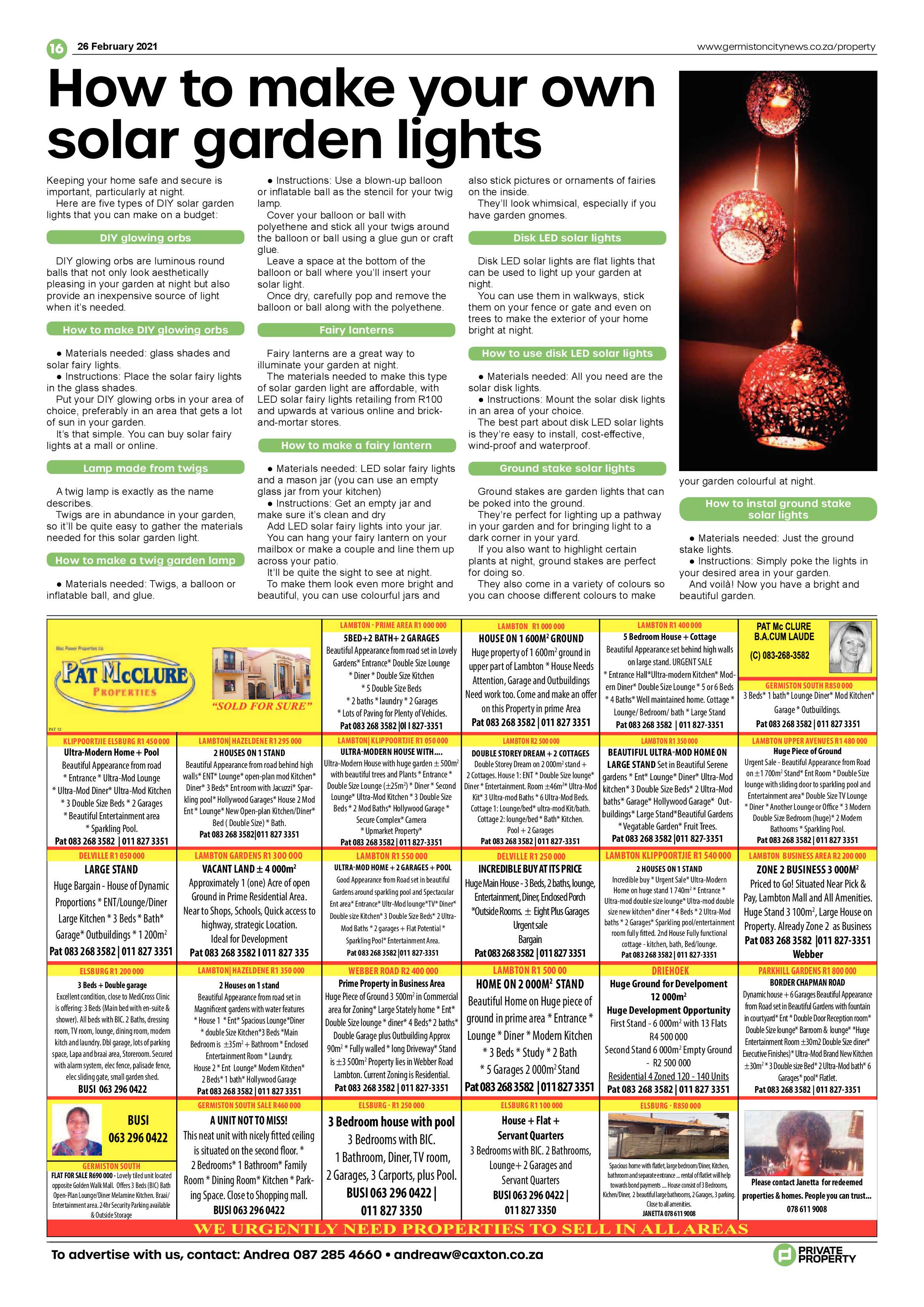 Germiston City News 24 February 2021 page 16