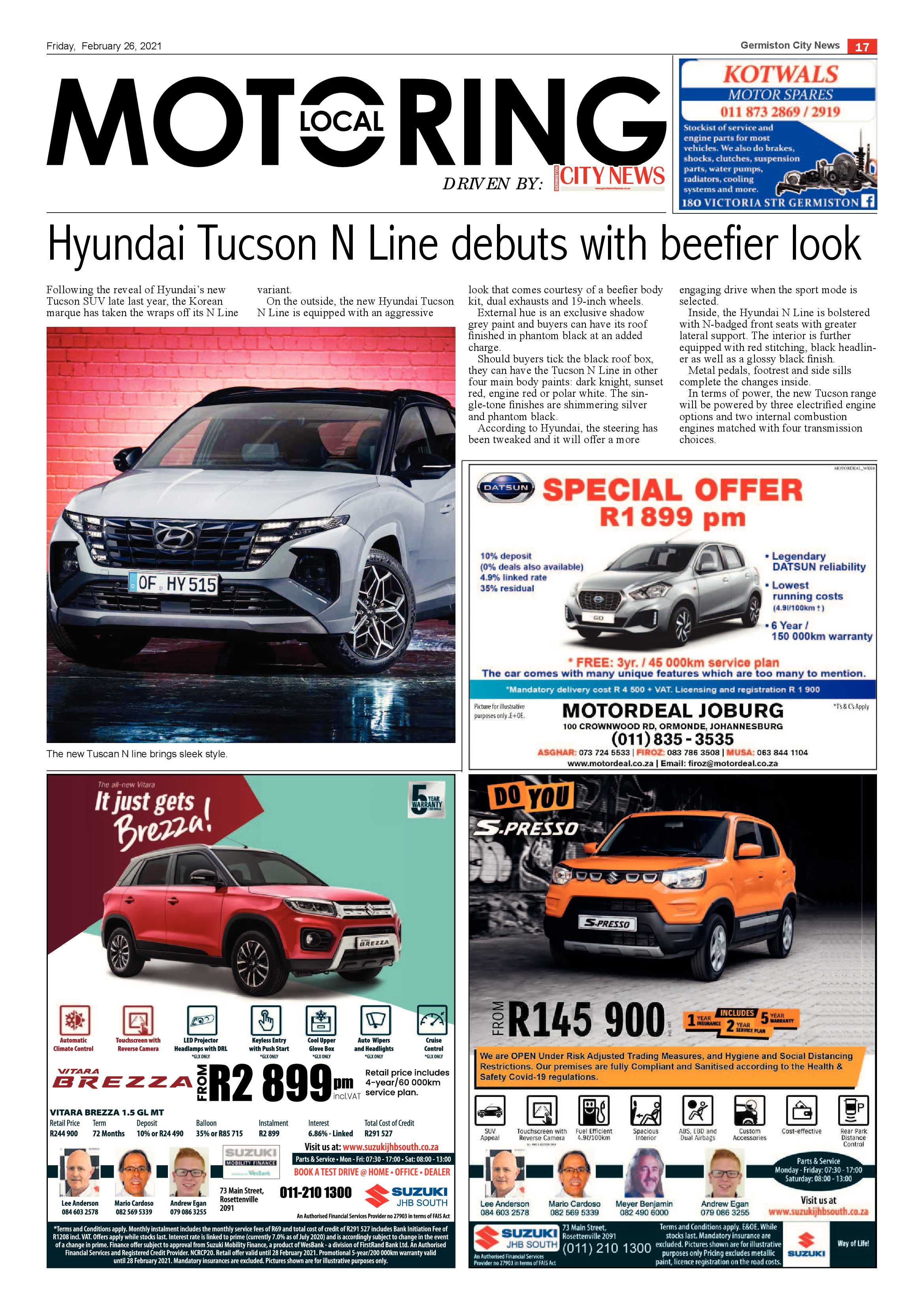 Germiston City News 24 February 2021 page 17