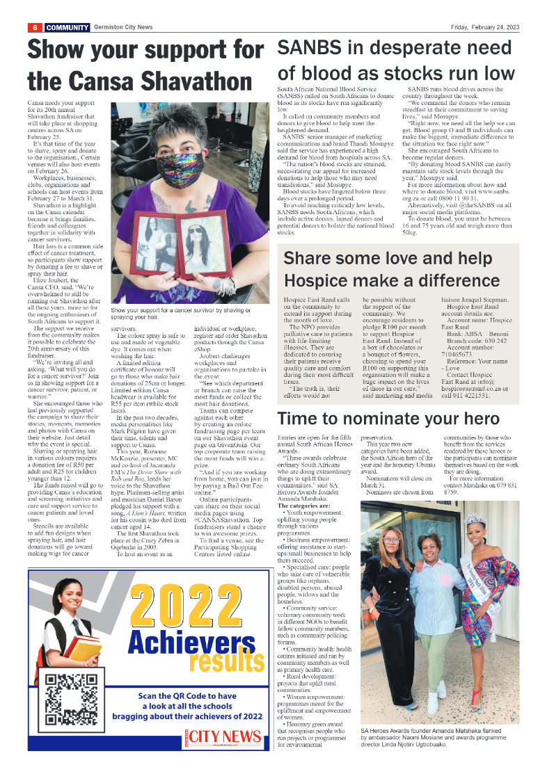Germiston City News 24 February 2023 page 6