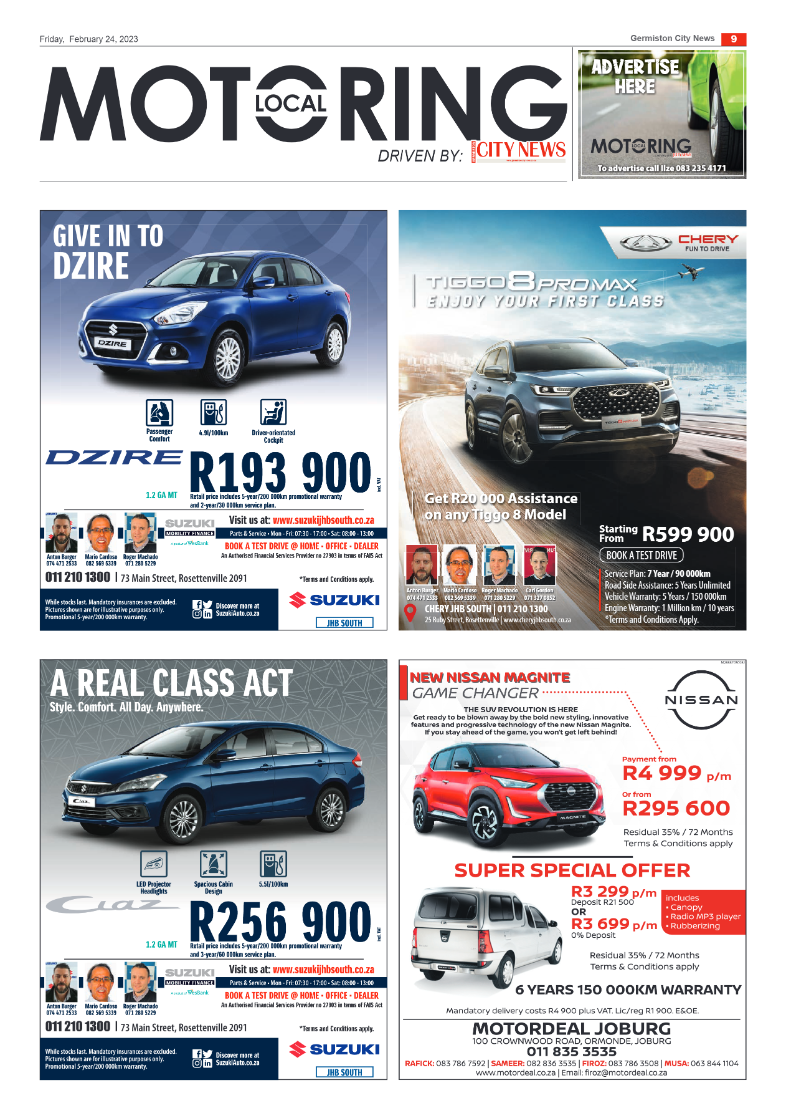 Germiston City News 24 February 2023 page 9