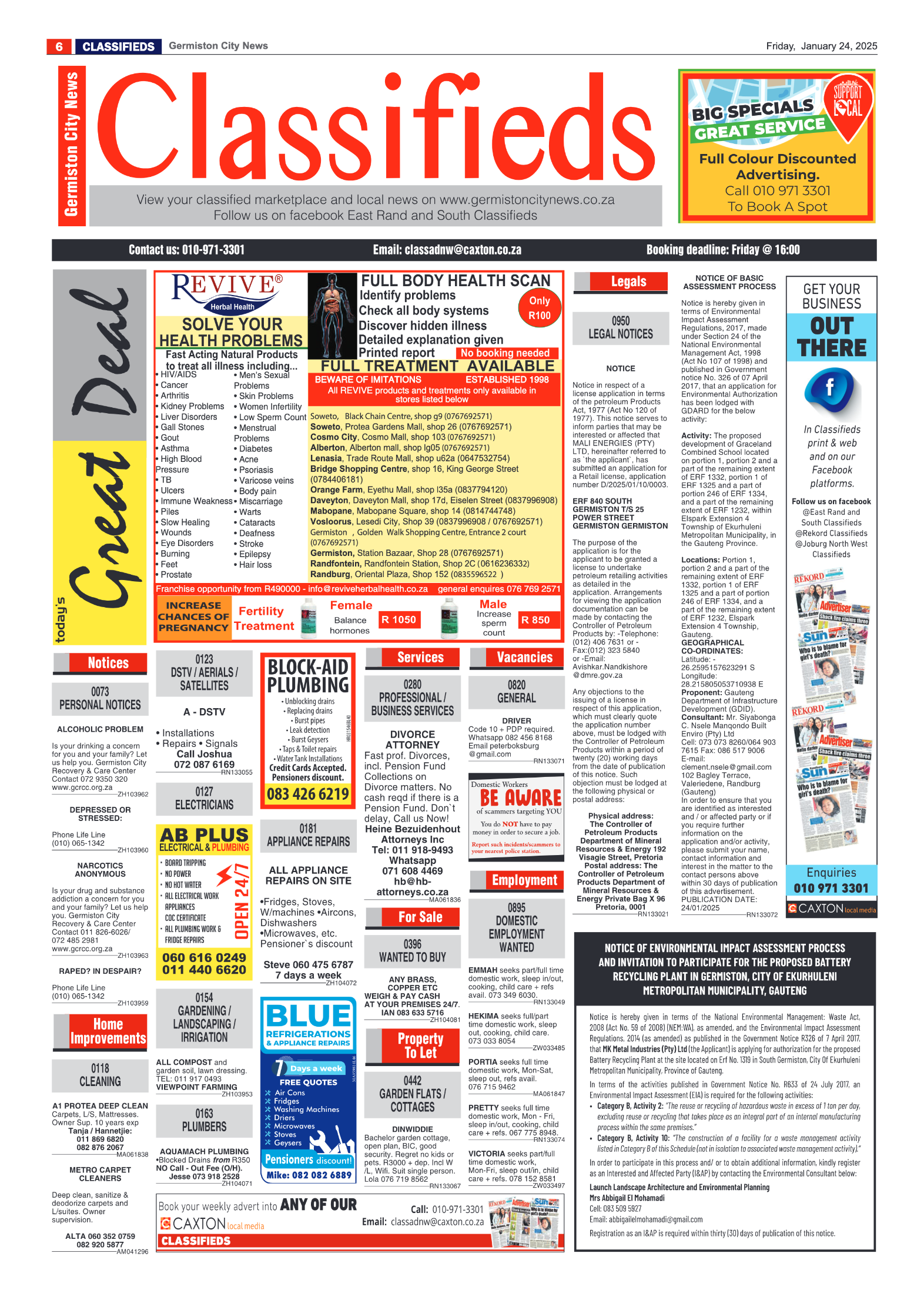 Germiston City News 24 January 2025 page 6