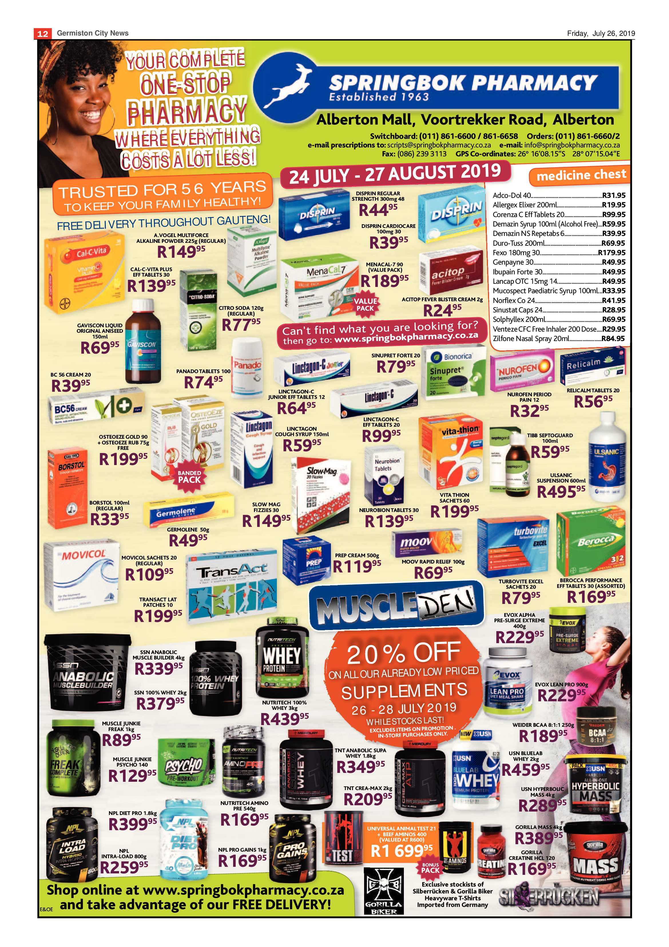 Germiston City News 24 July 2019 page 12