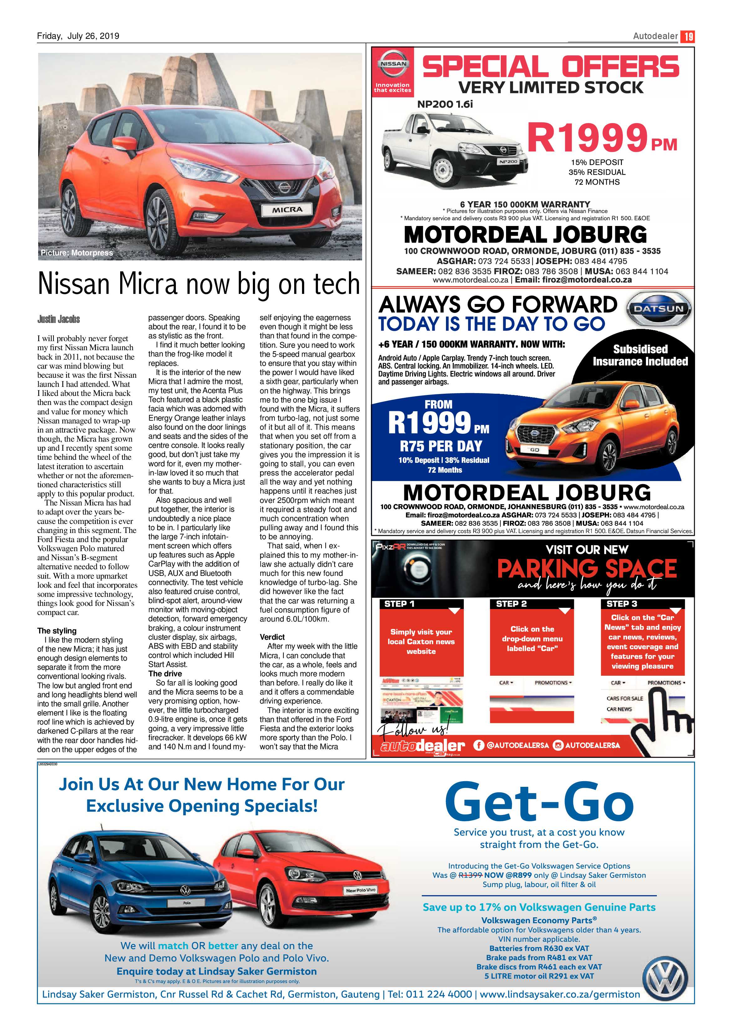 Germiston City News 24 July 2019 page 19