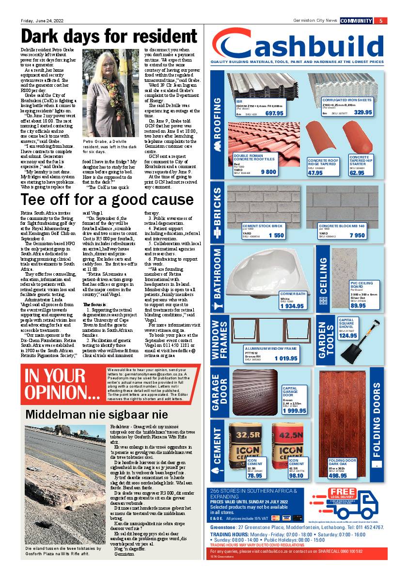 Germiston City News 24 June 2022 page 5