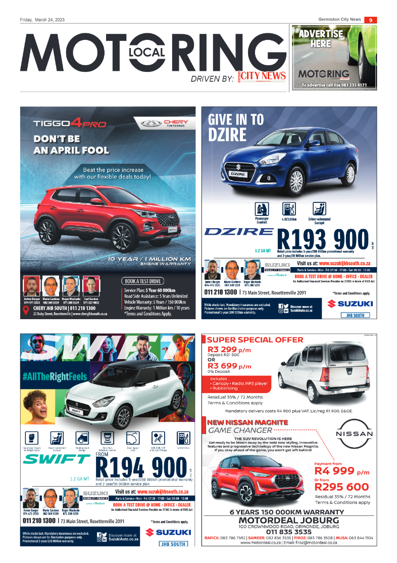 Germiston City News 24 March 2023 page 9