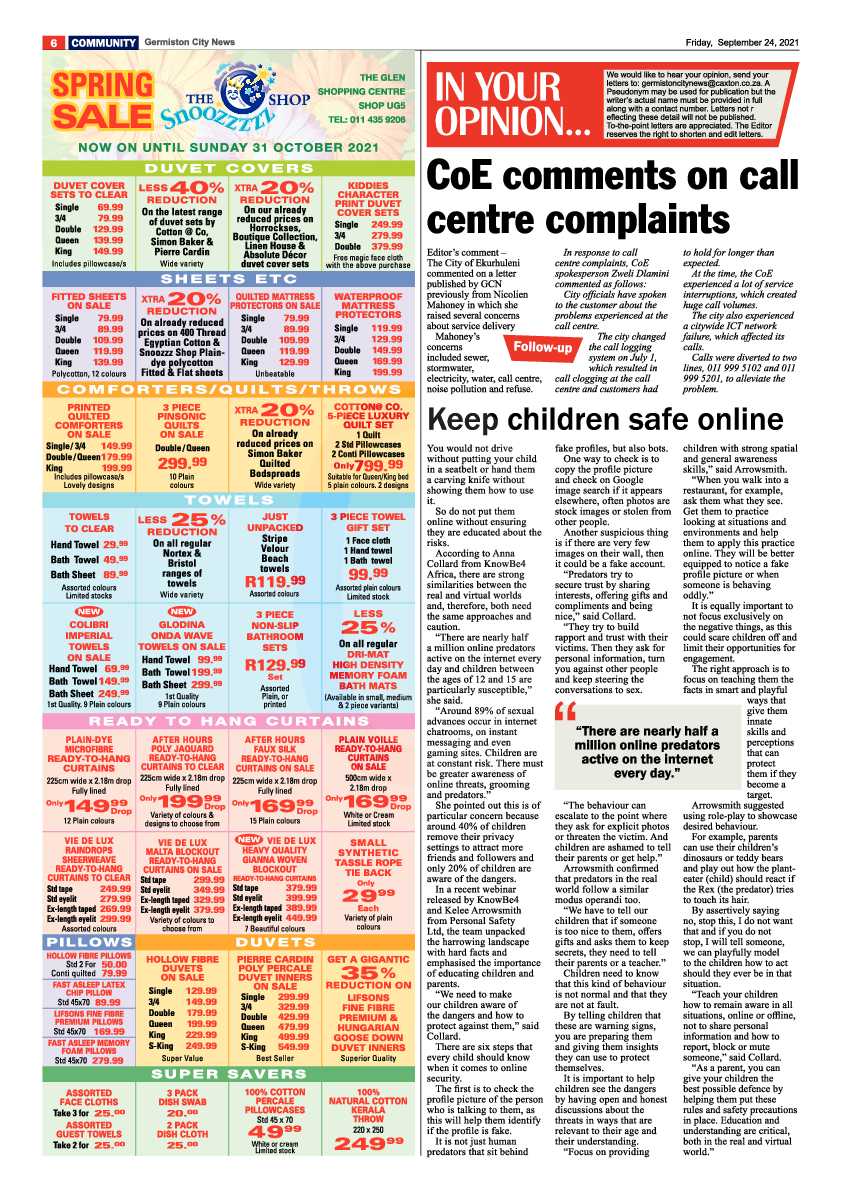 Germiston City News 24 September 2021 page 6