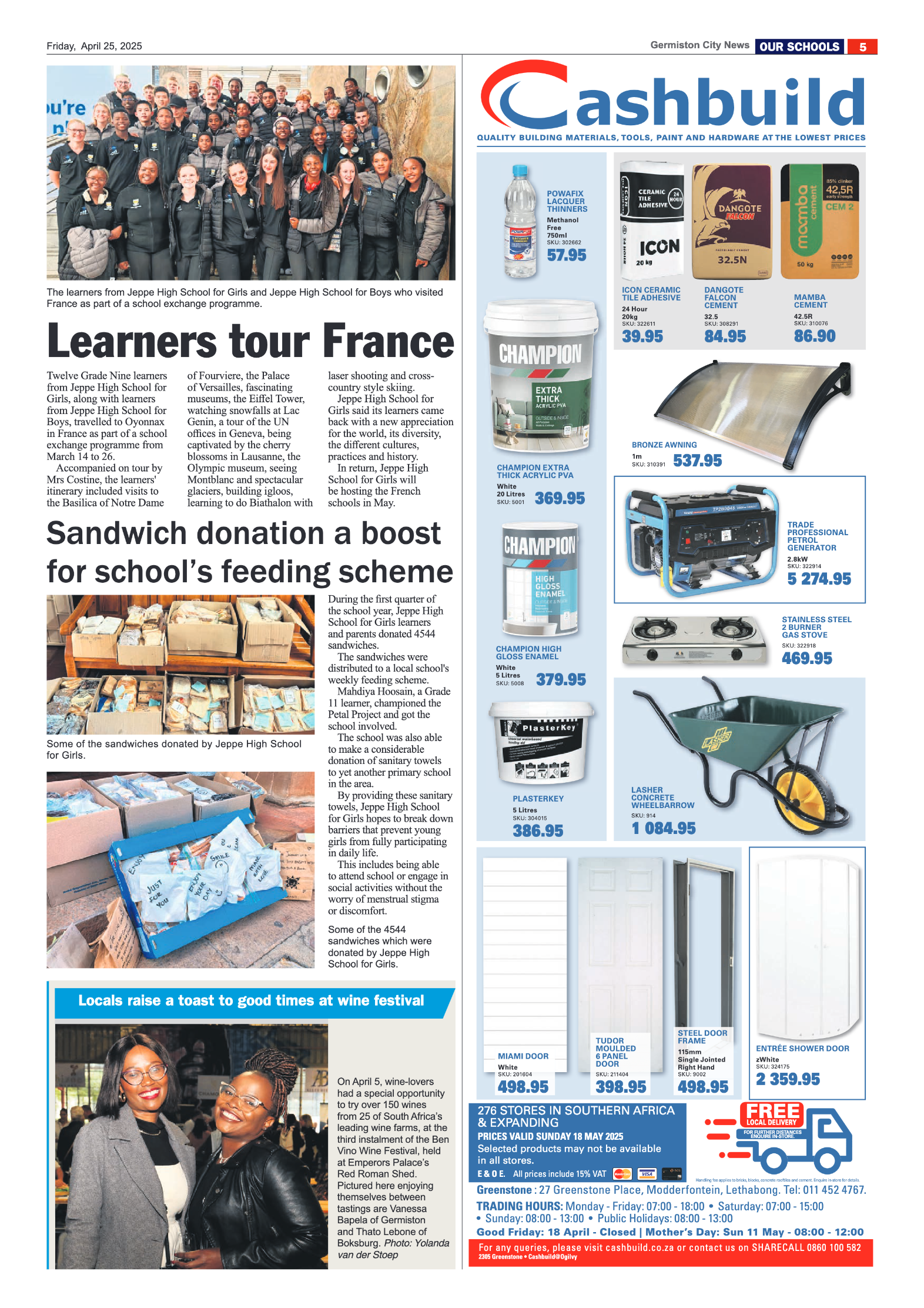 Germiston City News 25 April 2025 page 5