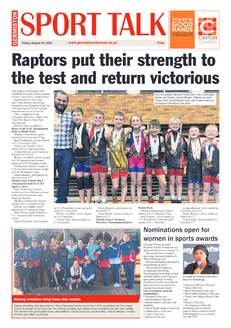 Germiston City News 25 August 2023 page 8