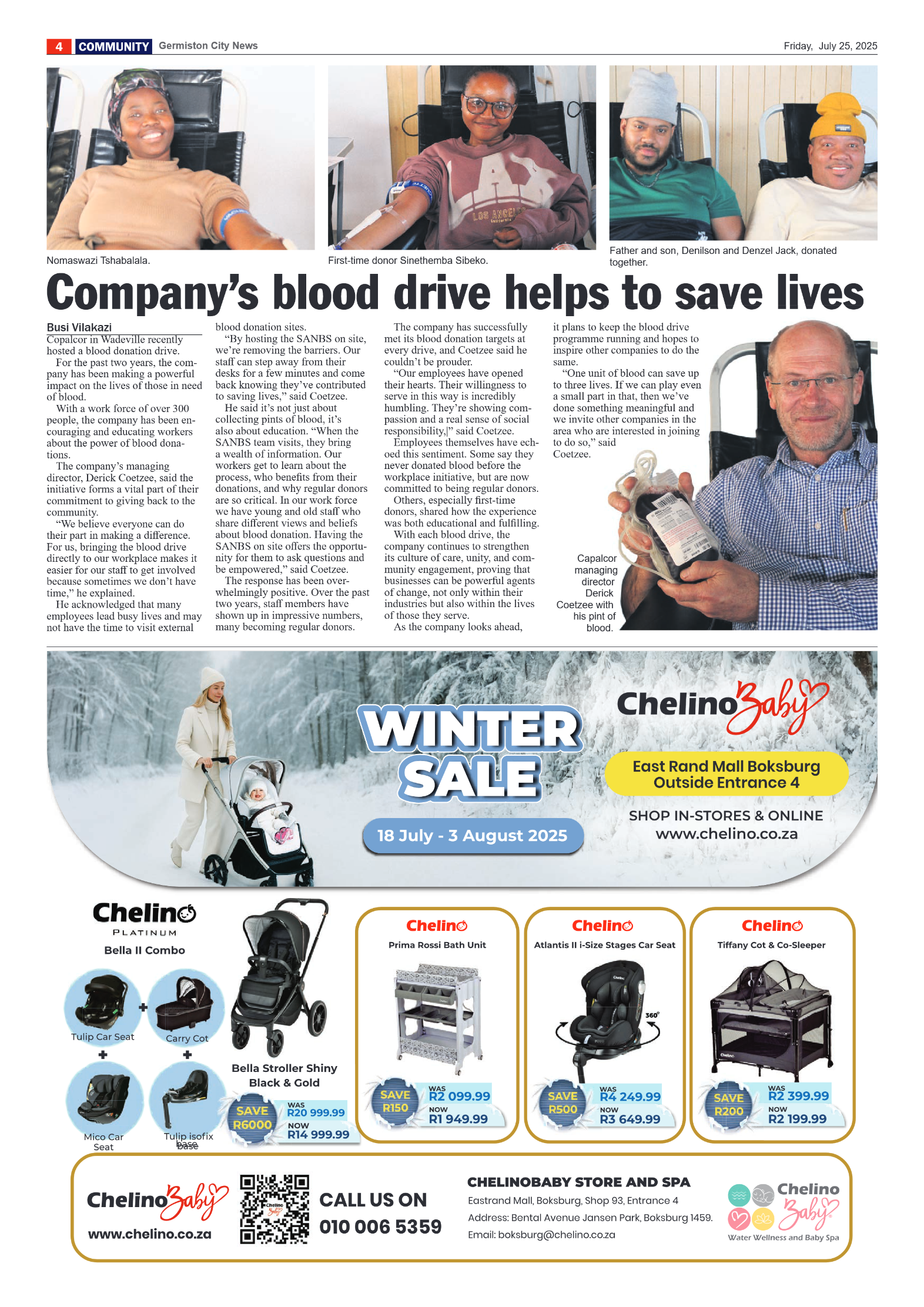 Germiston City News 25 July 2025 page 4