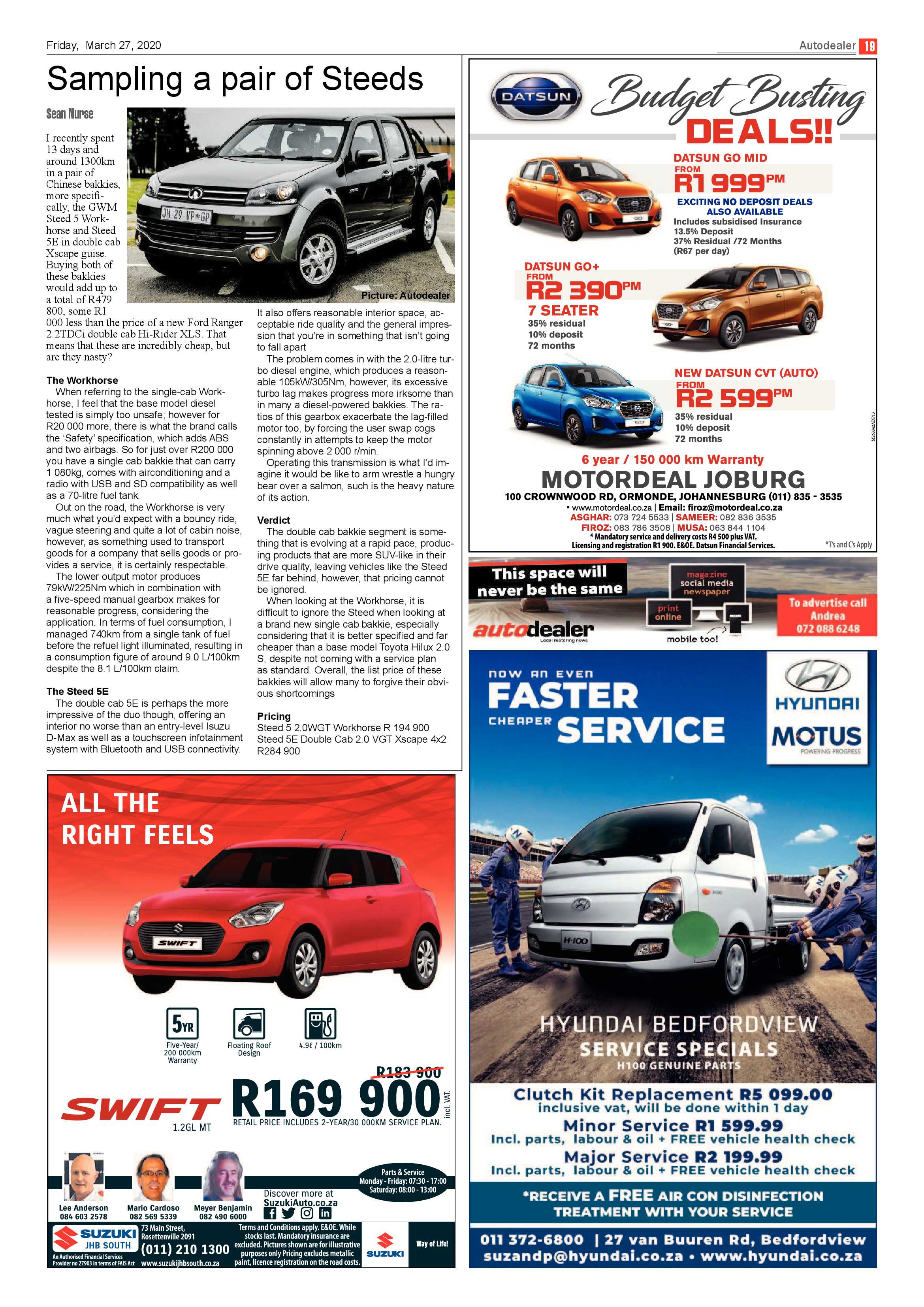 Germiston City News 25 March 2020 page 19