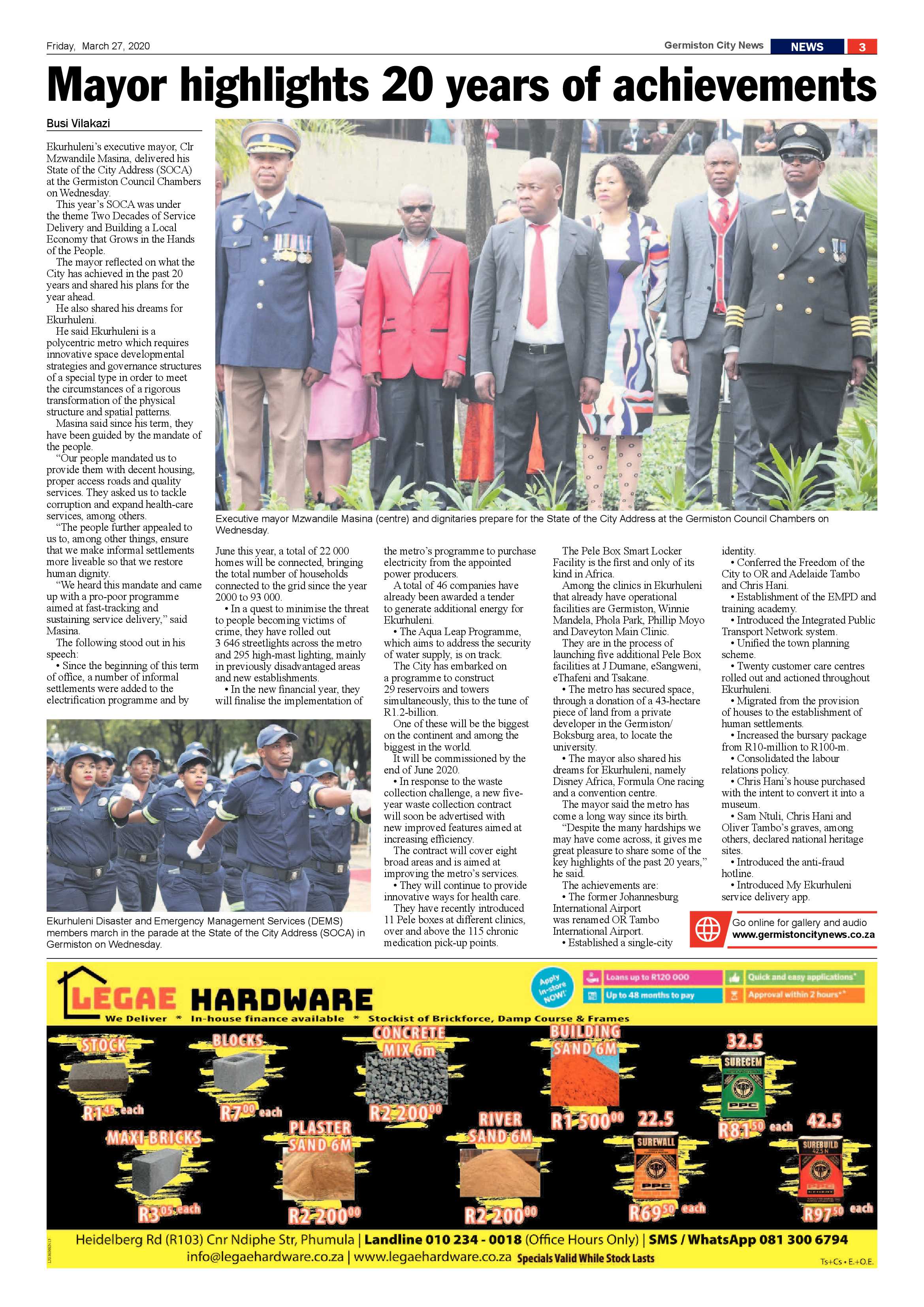 Germiston City News 25 March 2020 page 3
