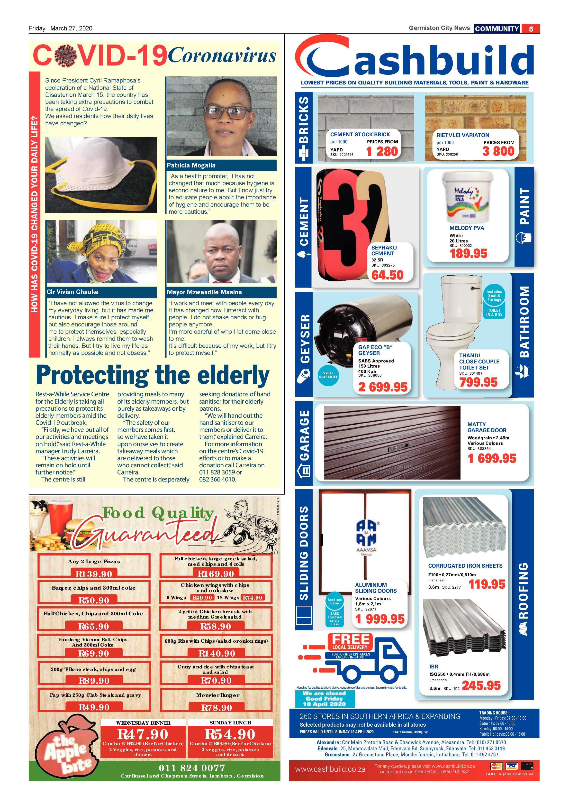 Germiston City News 25 March 2020 page 5