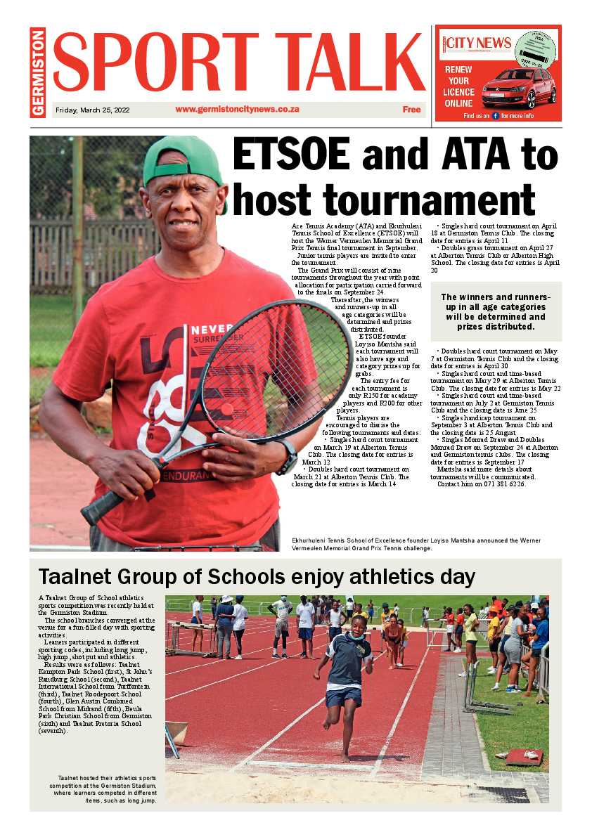 Germiston City News 25 March 2022 page 14