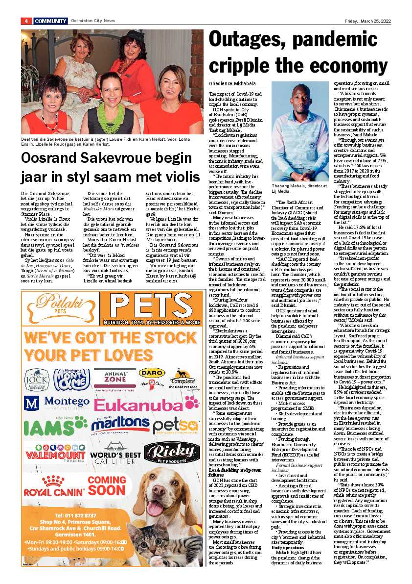 Germiston City News 25 March 2022 page 6
