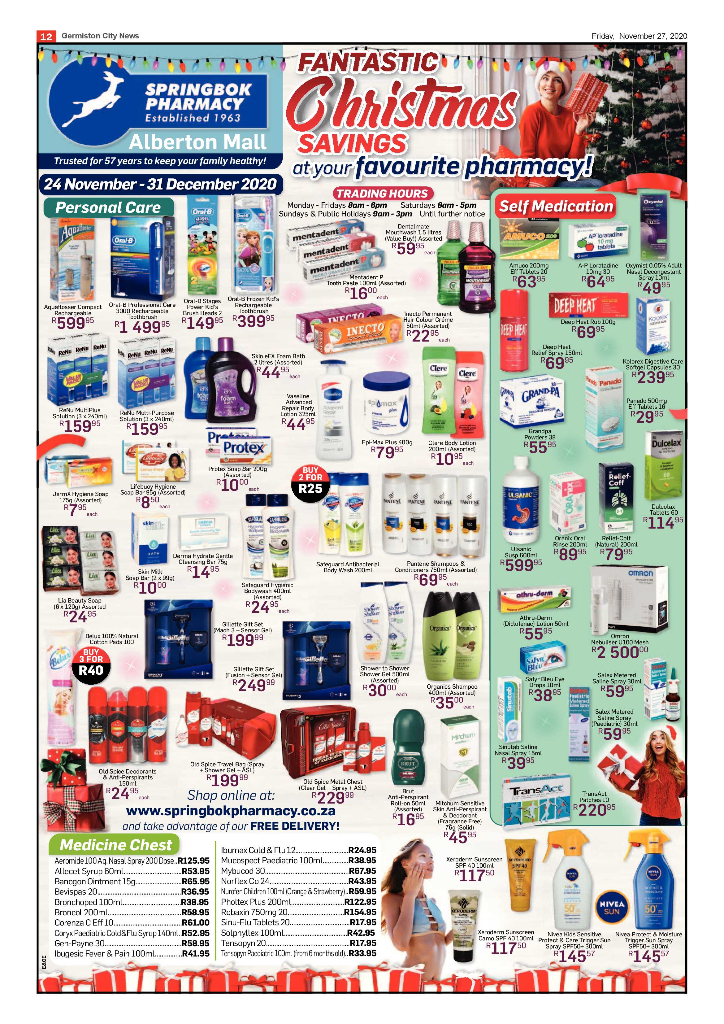 Germiston City News 25 November  2020 page 12
