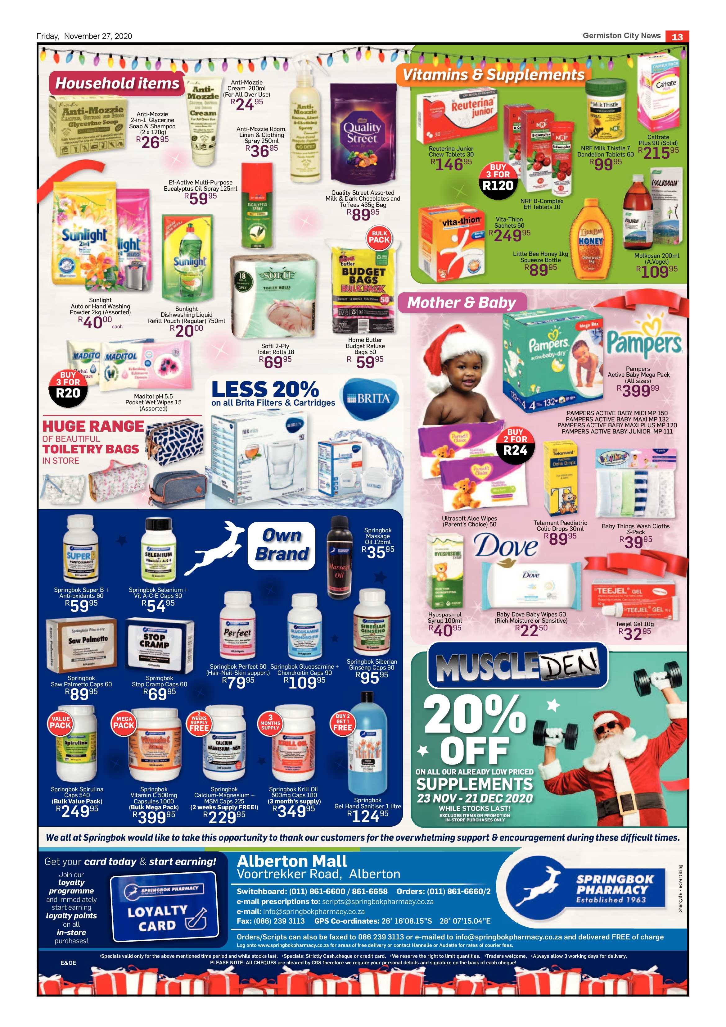 Germiston City News 25 November  2020 page 13