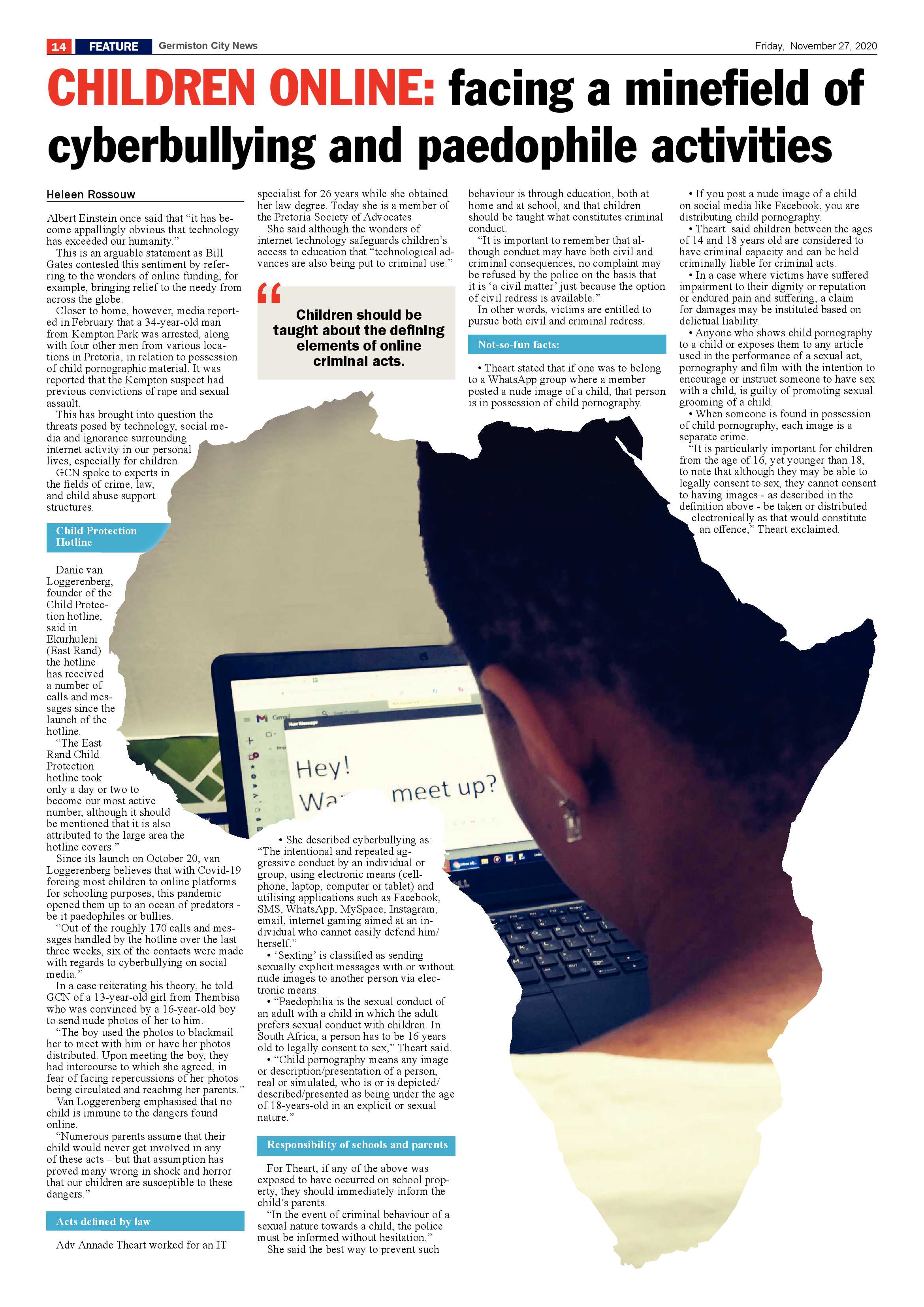 Germiston City News 25 November  2020 page 14
