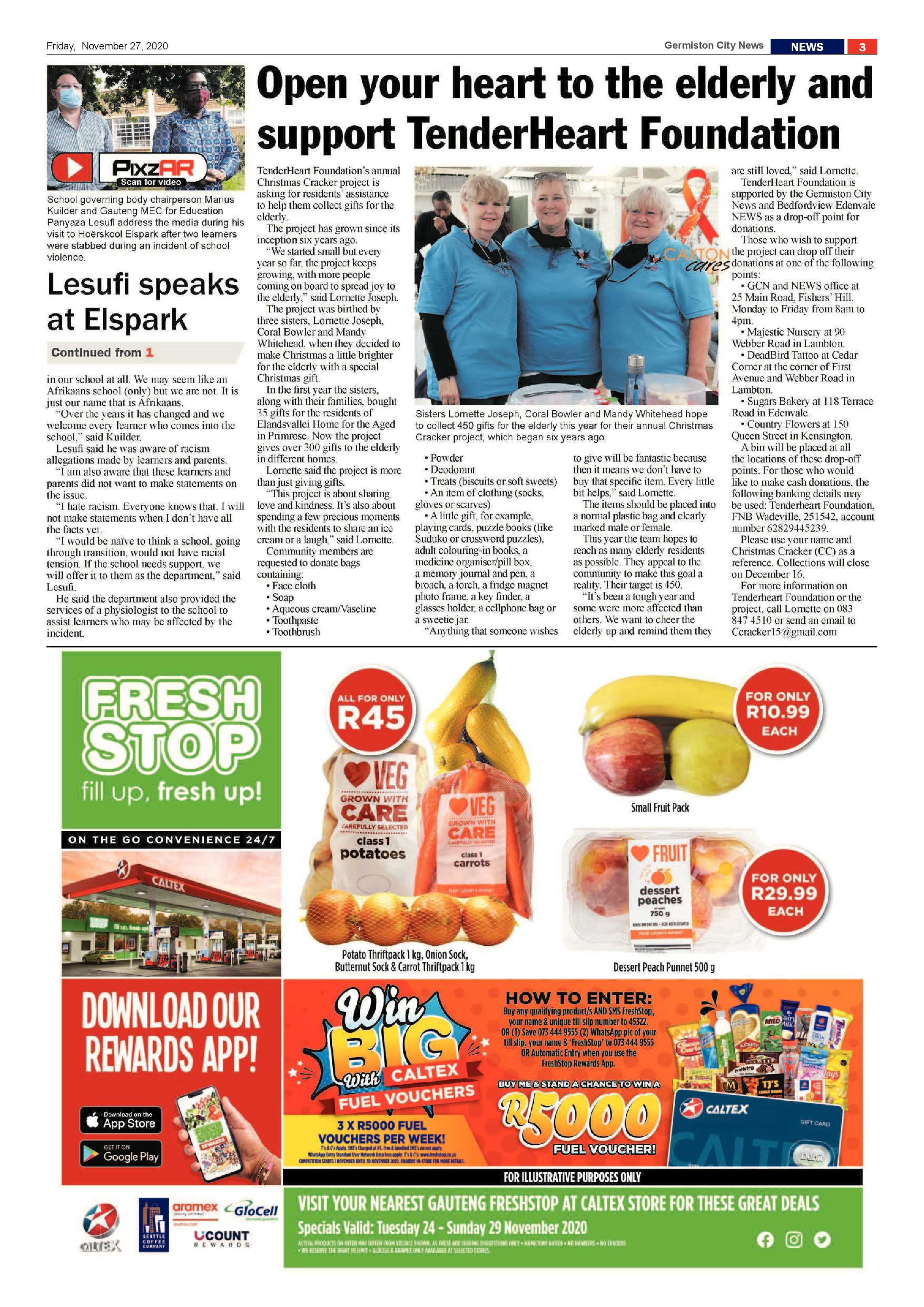 Germiston City News 25 November  2020 page 3