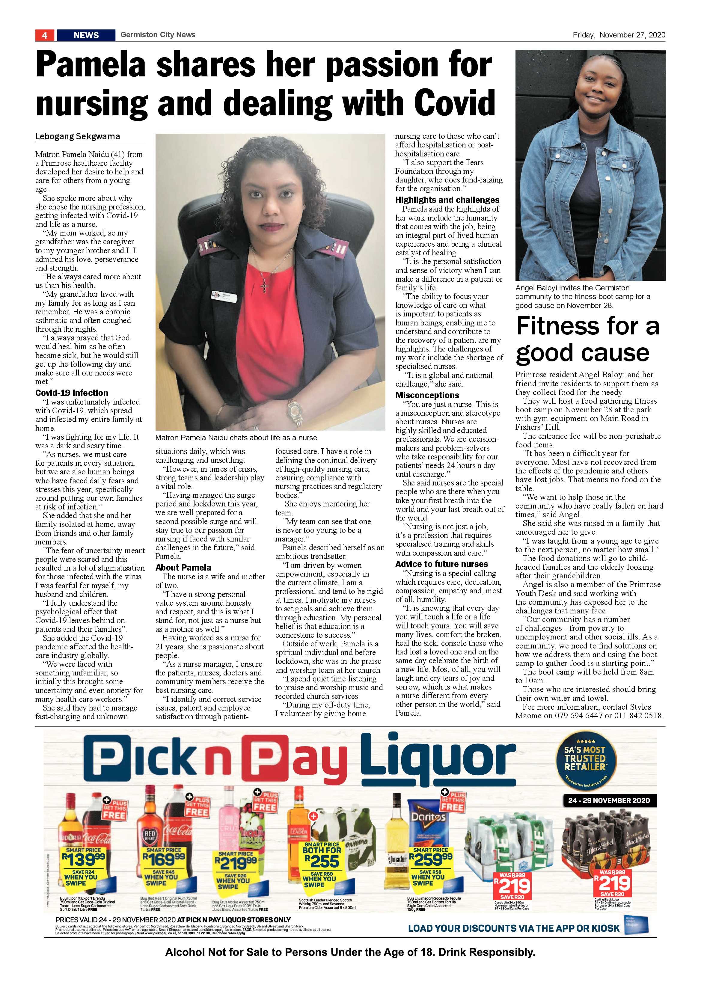 Germiston City News 25 November  2020 page 4