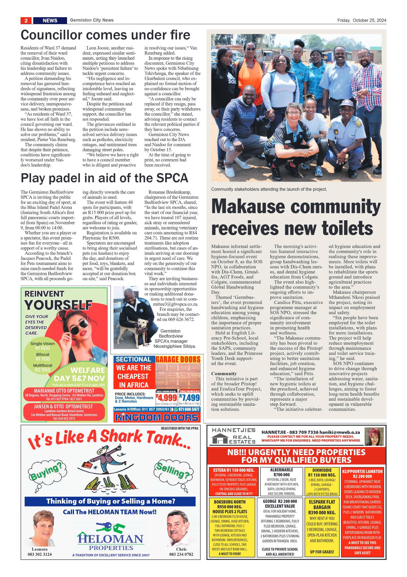 Germiston City News 25 October 2024 page 2