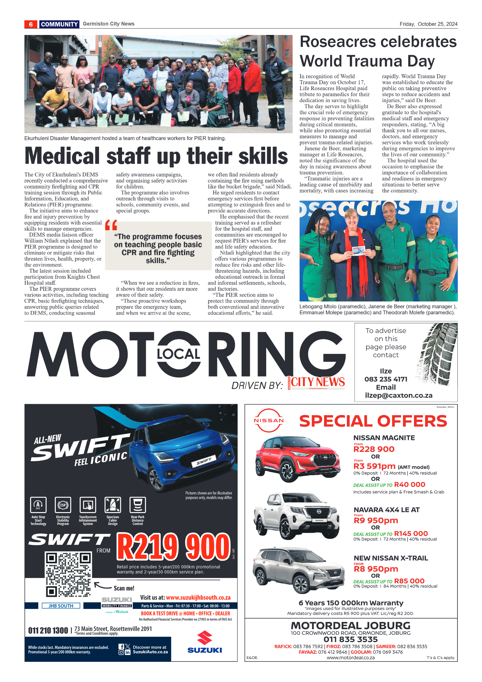 Germiston City News 25 October 2024 page 6