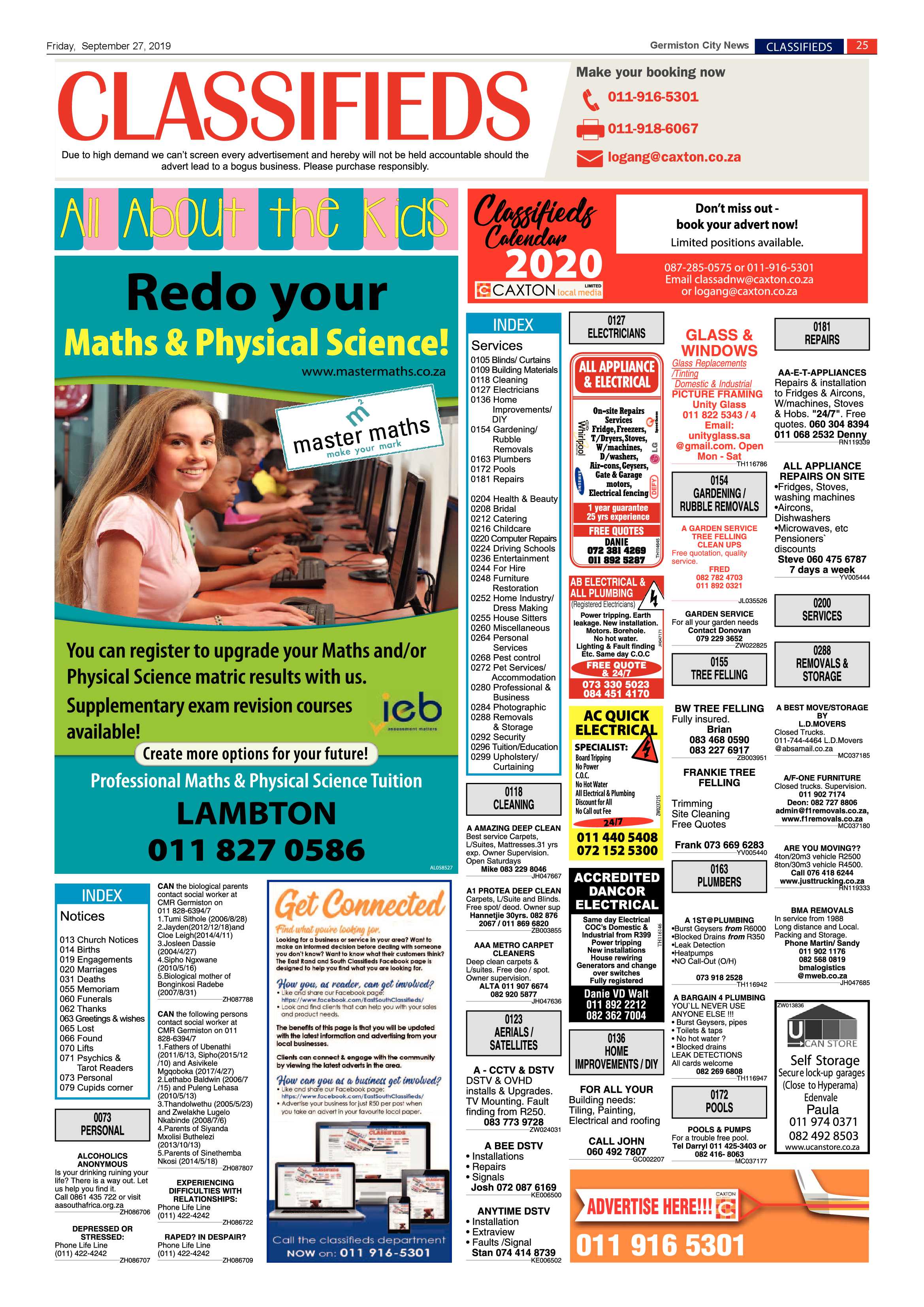 Germiston City News 25 September 2019 page 25